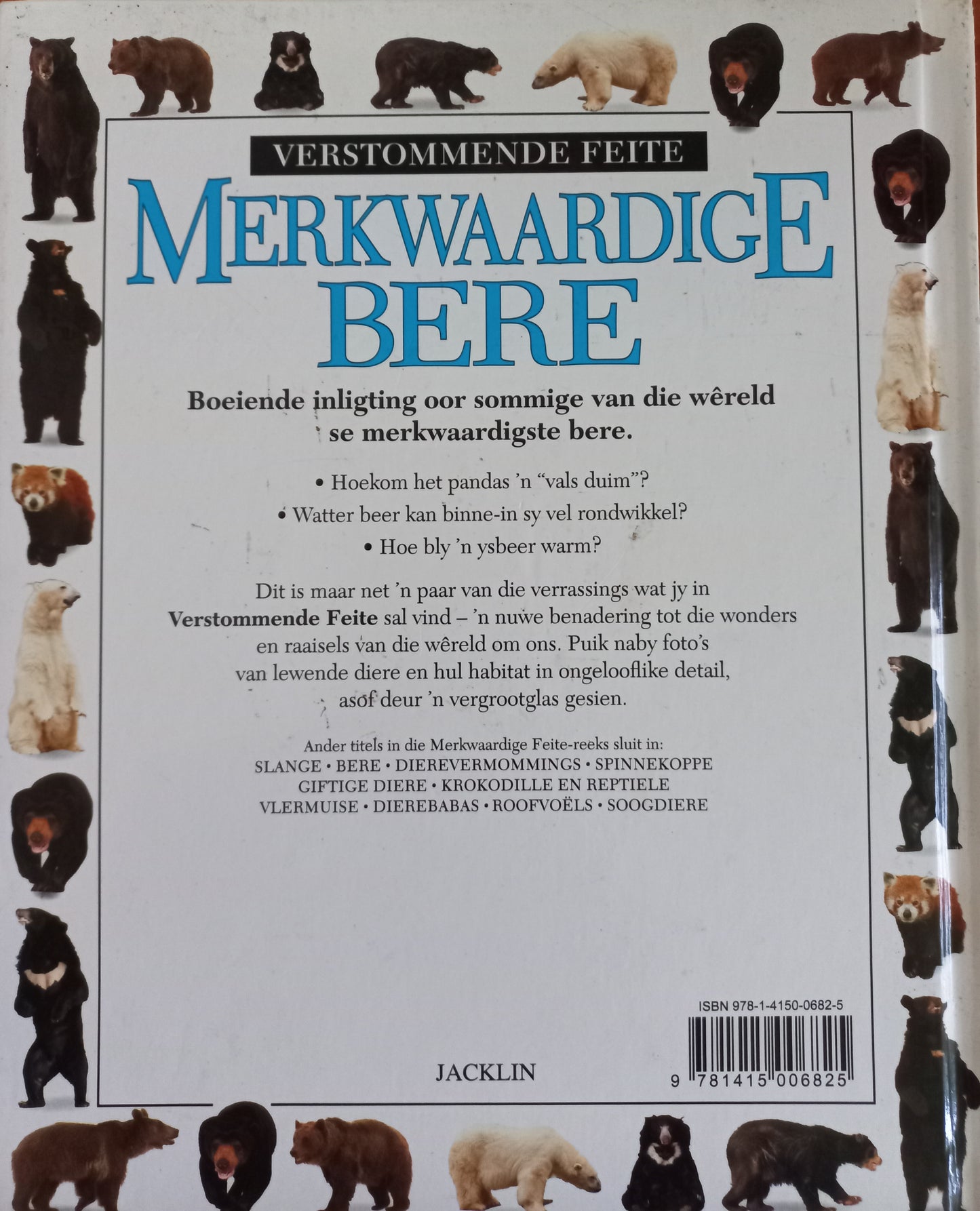 Verstommende feite: Merkwaardige Bere