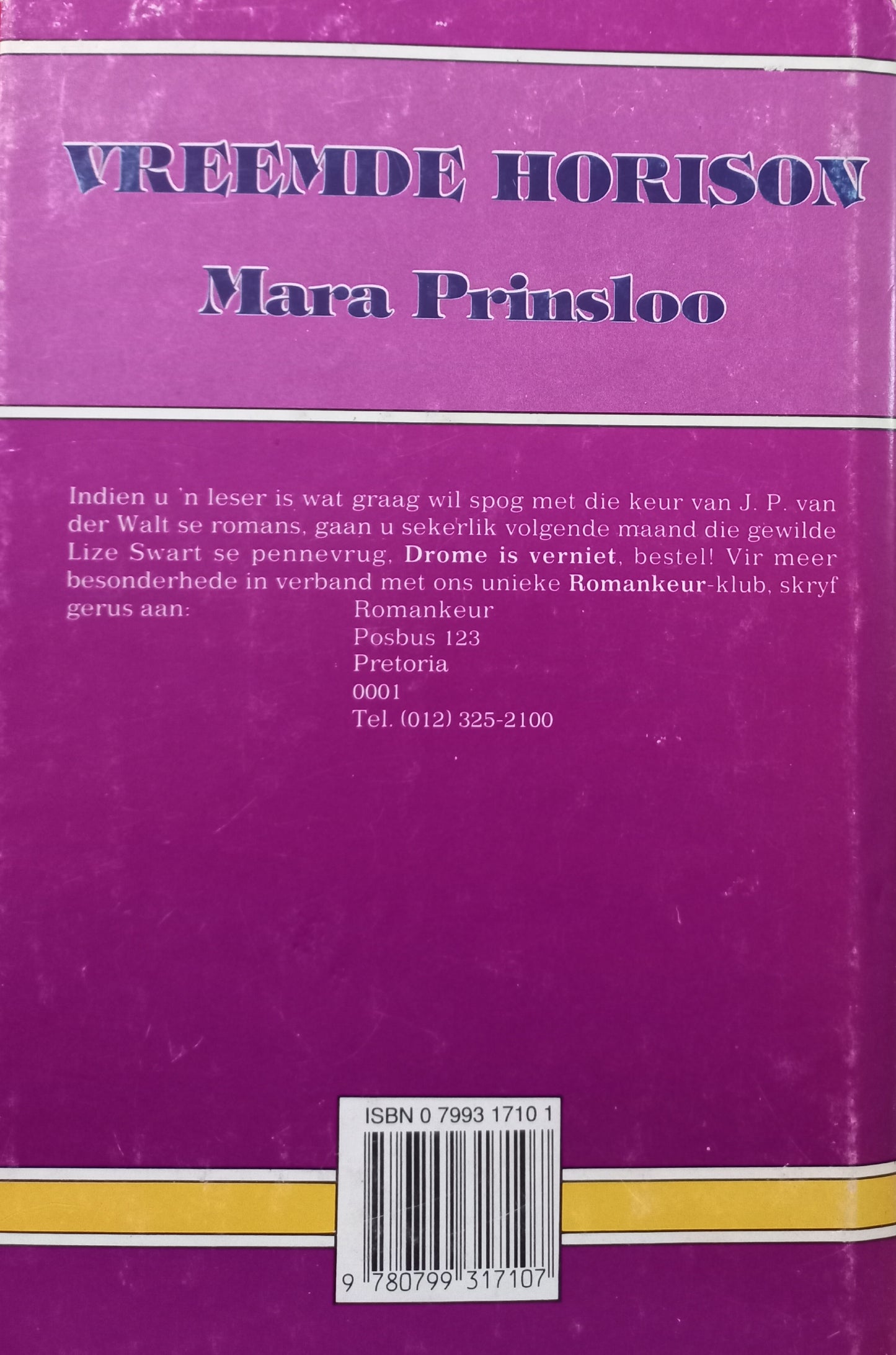 Vreemde Horison - Mara Prinsloo