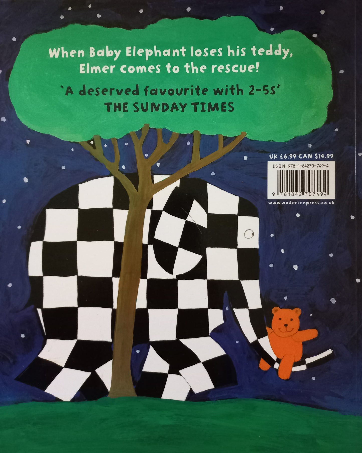 Elmer and the lost teddy - David Mckee