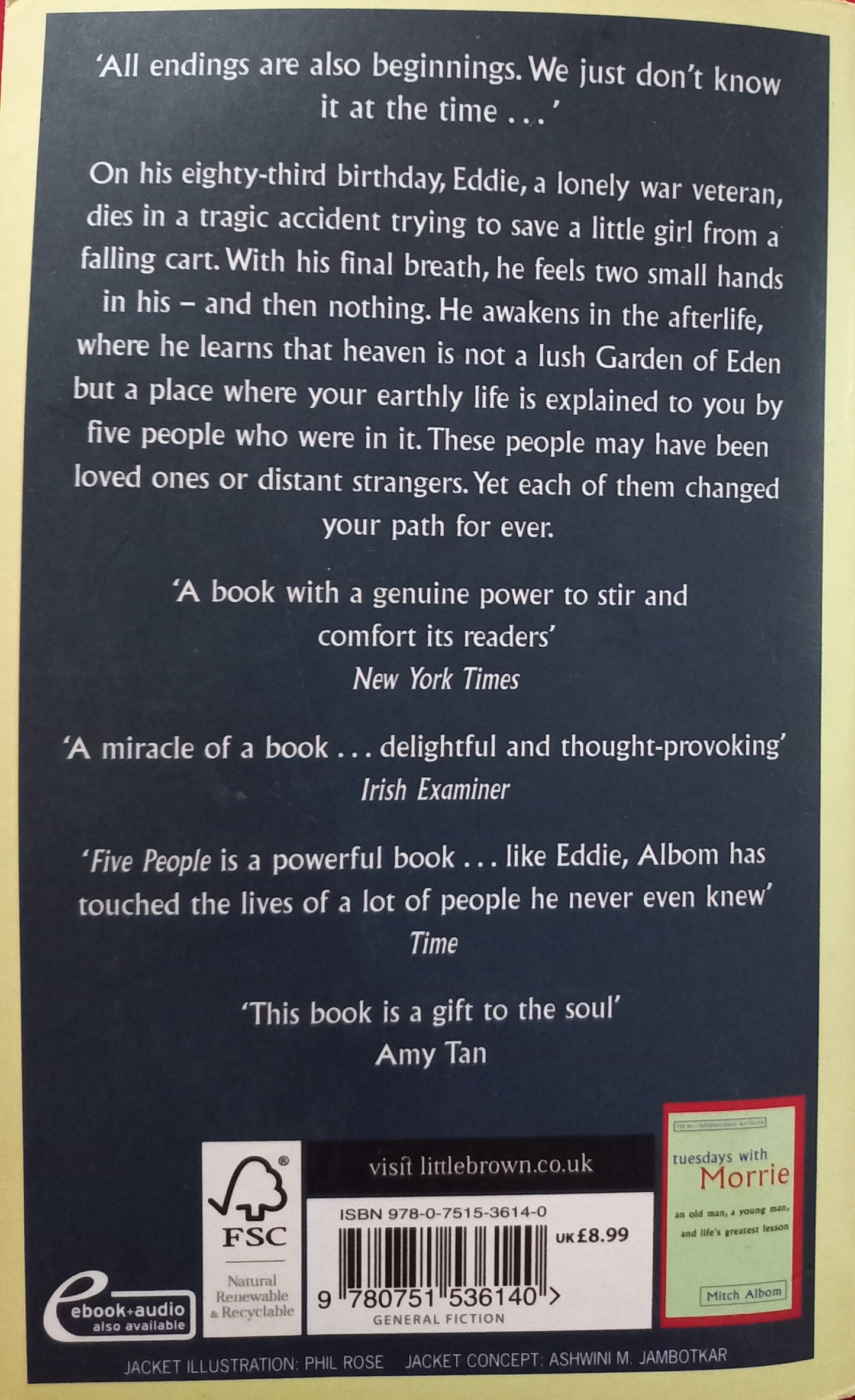 The five people you meet in Heaven - Mitch Albom