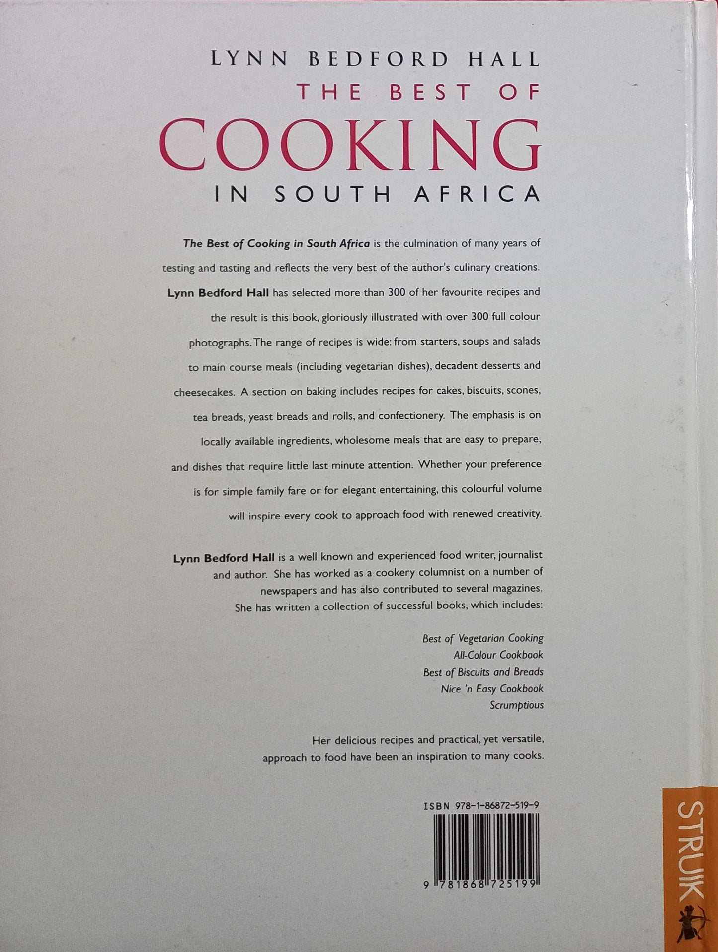 The best of Cooking in South Africa - Lynn Bedford Hall