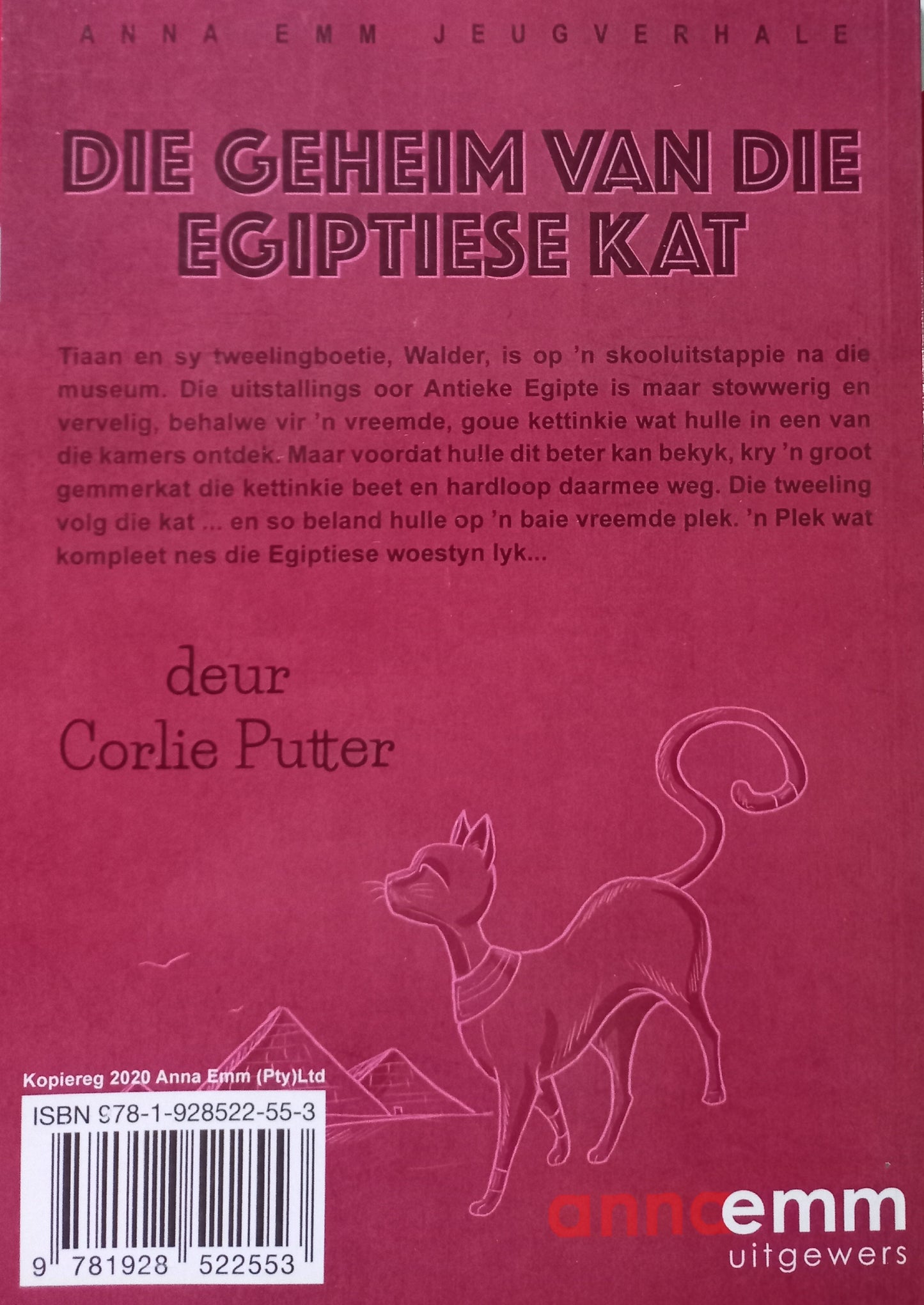 Die geheim van die Egiptiese kat - Corlie Putter