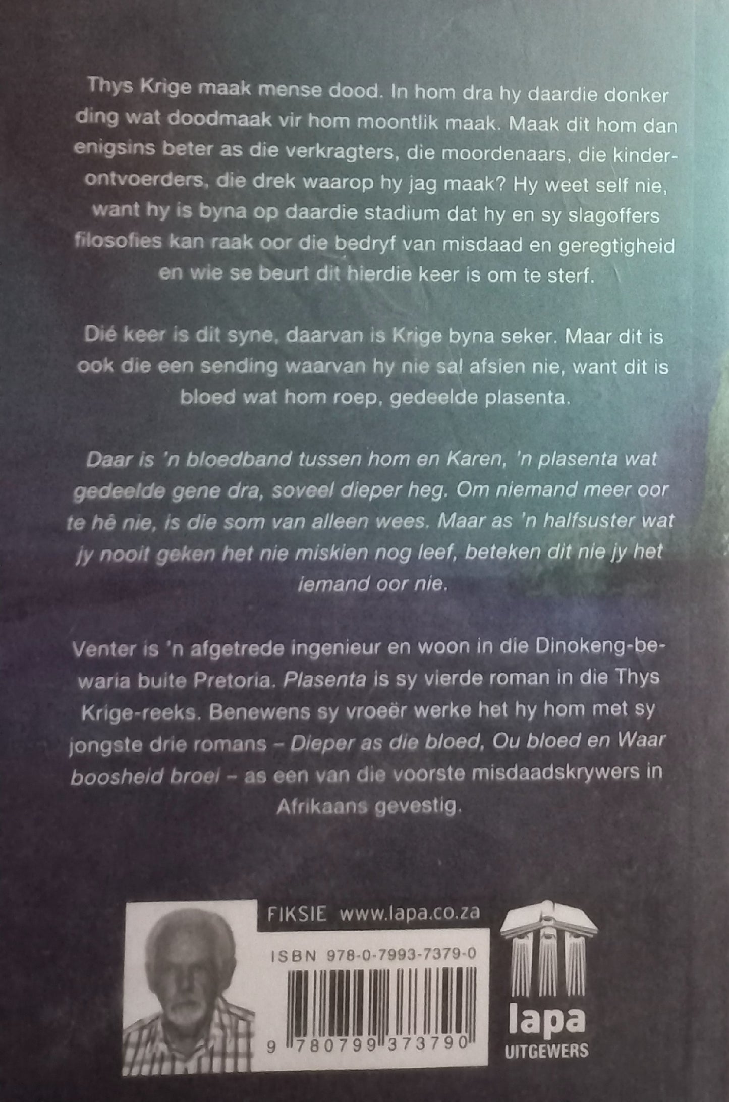 Plasenta - Peet Venter (Thys Krige#4)