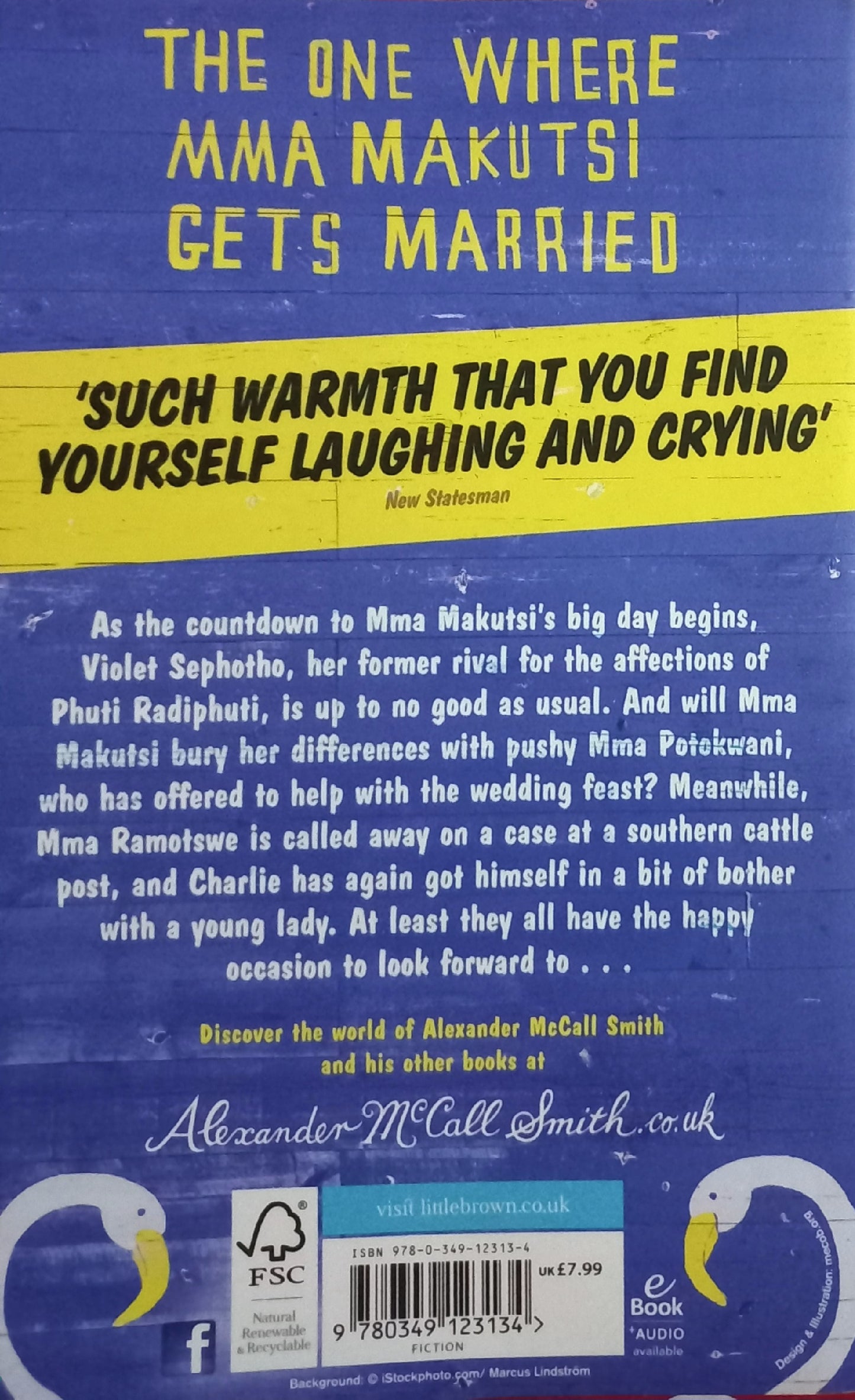 The Saturday big tent wedding party -  Alexander McCall Smith (No.1 Ladies' Detective #12 )