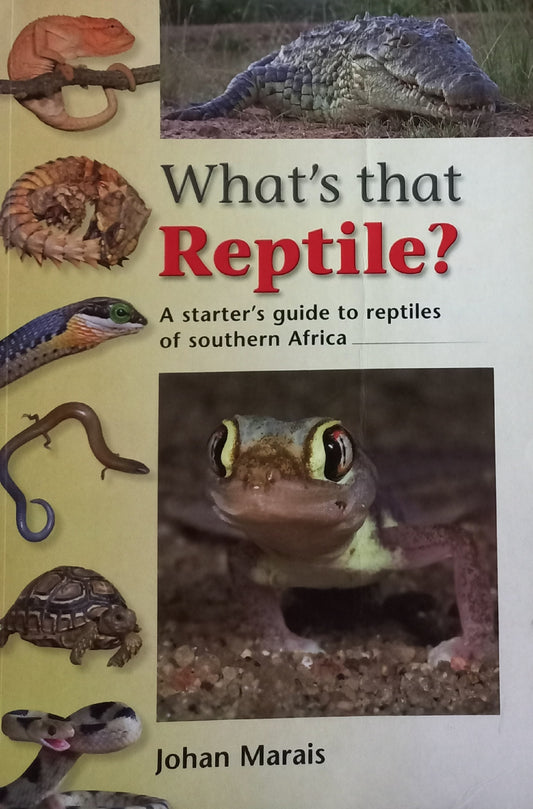 What's that Reptile? - Johan Marais