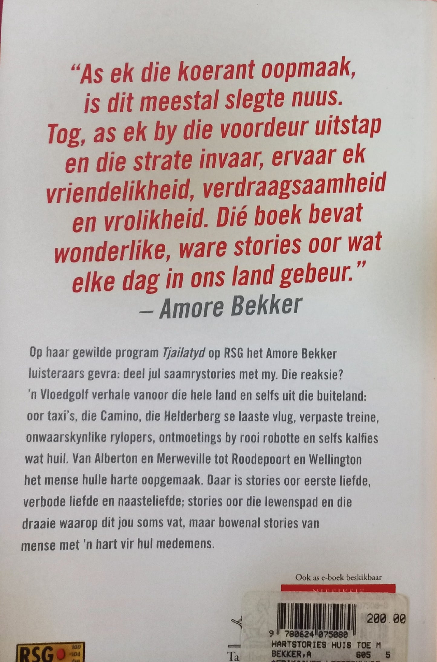 Hartstories: Huis toe met 'n ligter tred - Amore Bekker