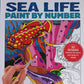 Sea life: Paint by number - Creative haven