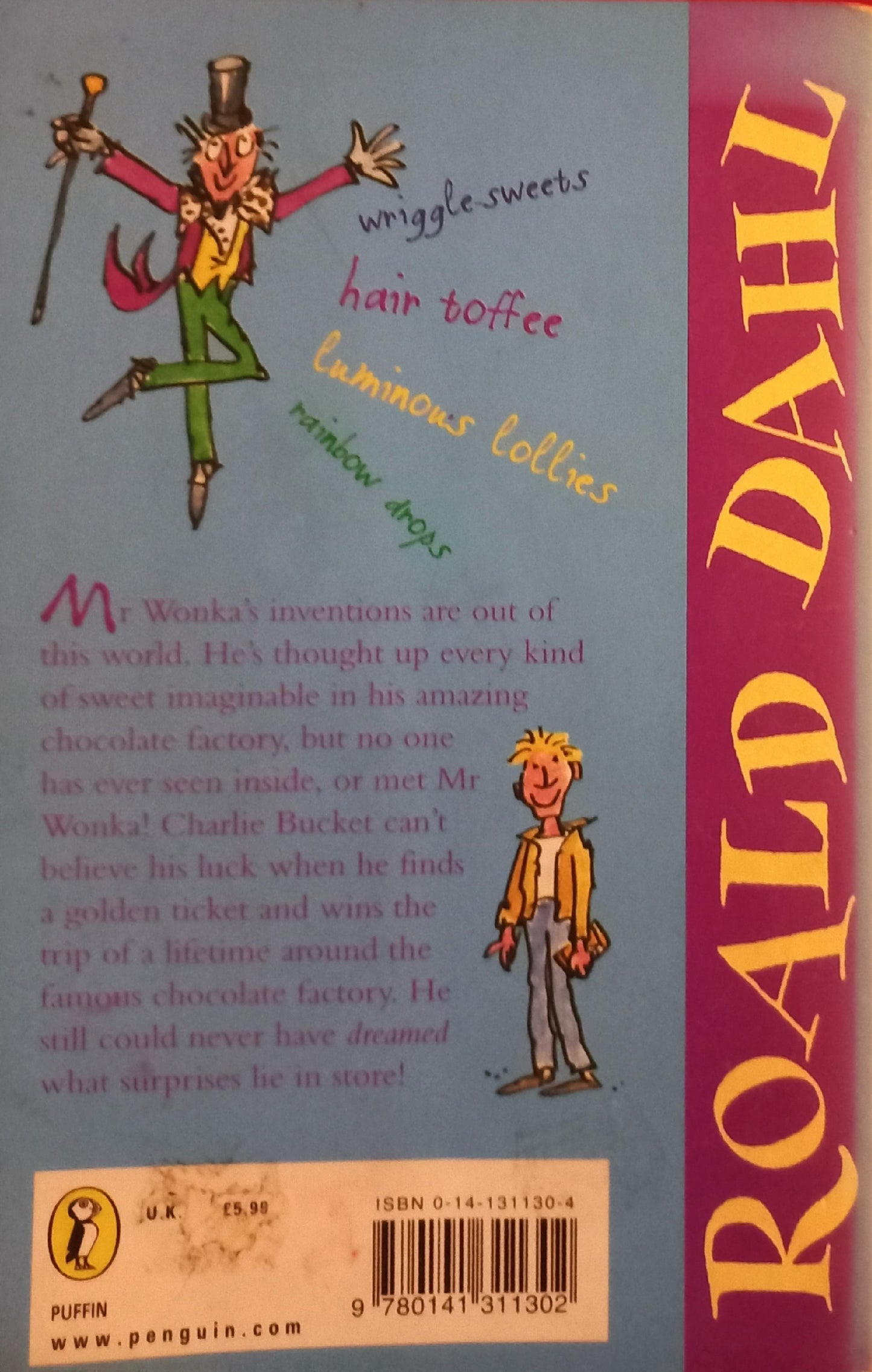 Charlie and the Chocolate factory - Roald Dahl (Charlie Bucket #1)