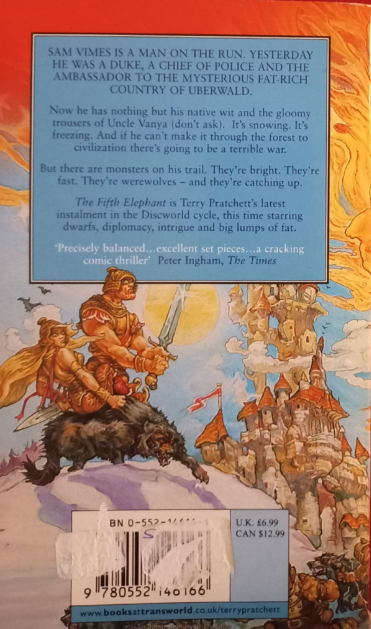 The fifth elephant - Terry Pratchett (Discworld #24)