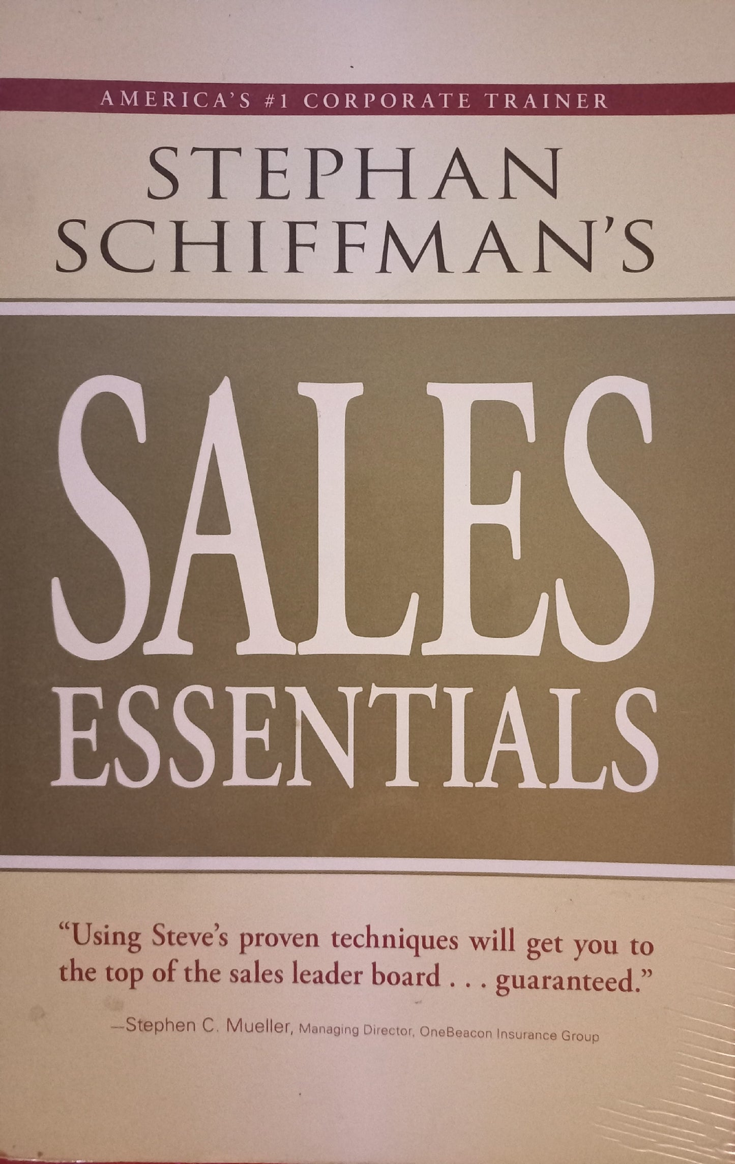 Sales Essentials - Stephan Schiffman