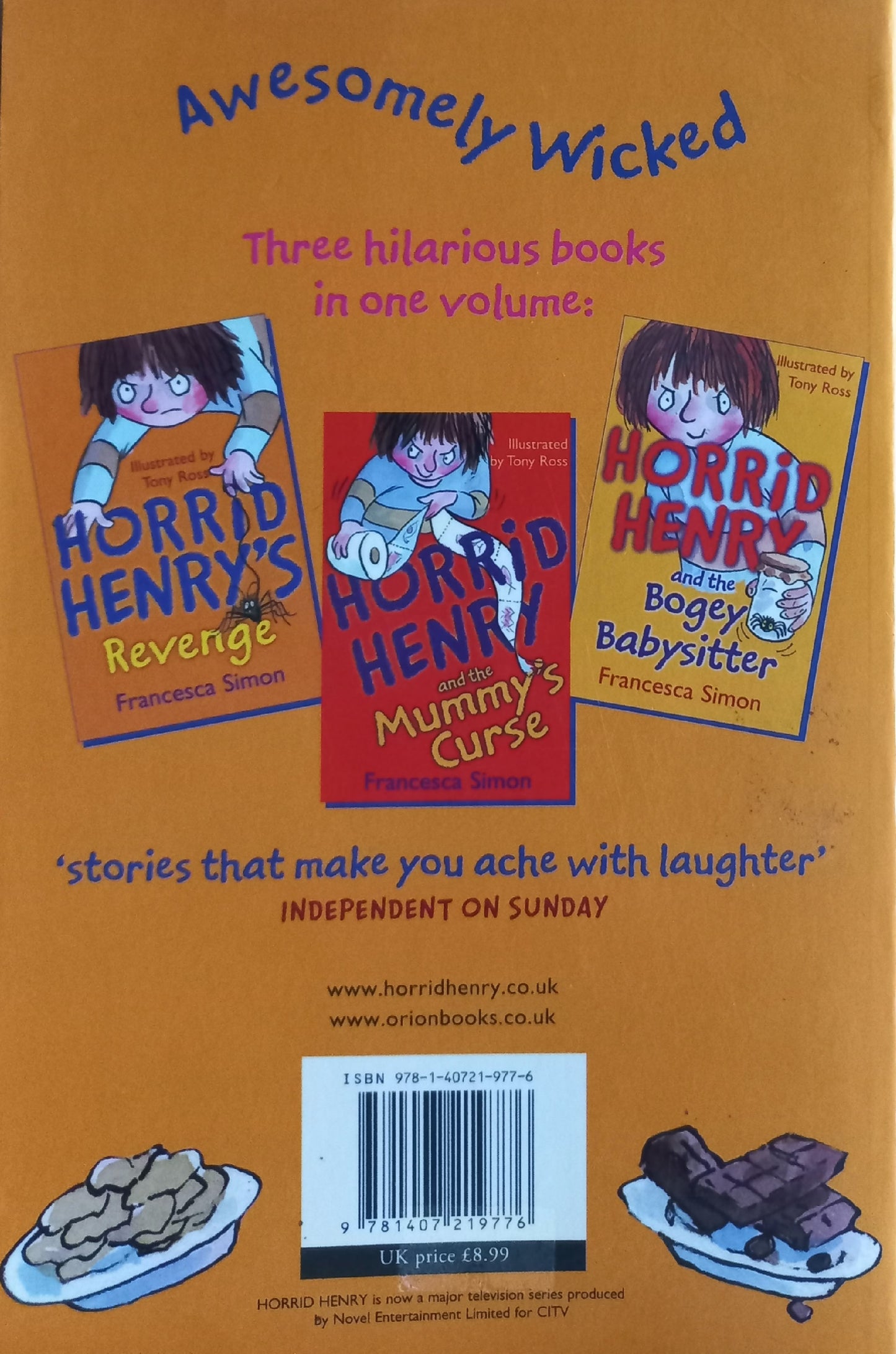 Horrid Henry 3 in 1