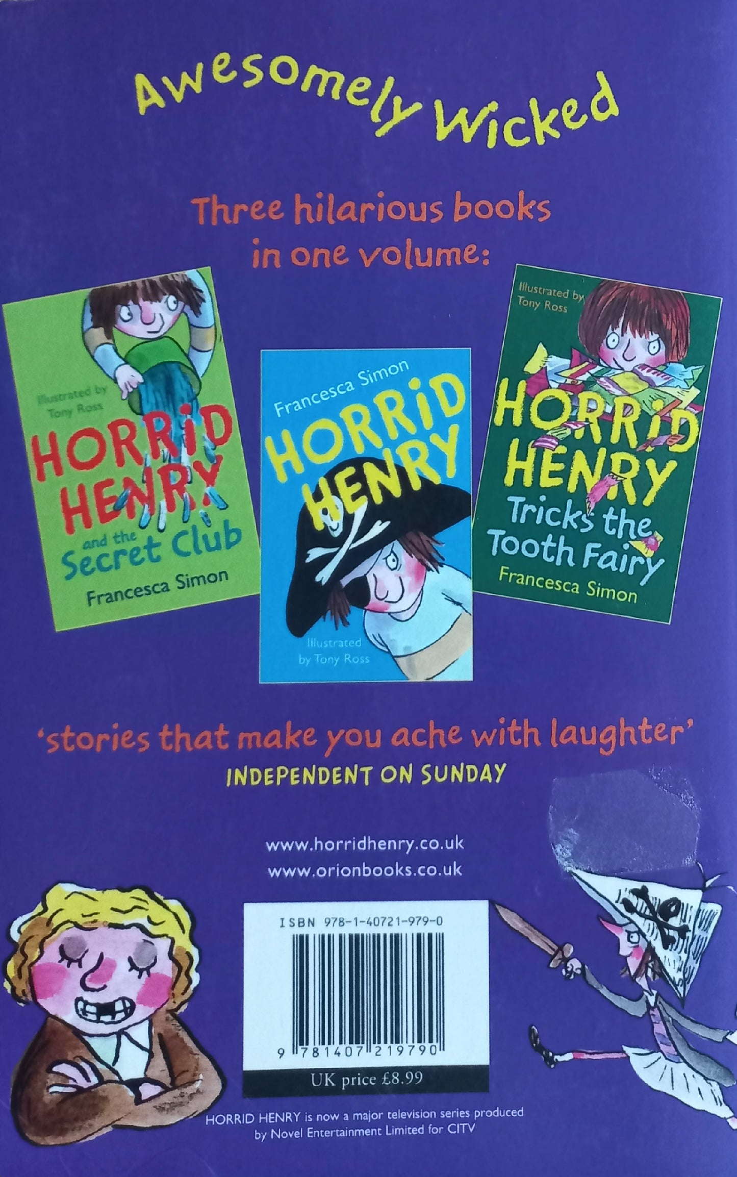 Horrid Henry 3in1 - Francesca Simon