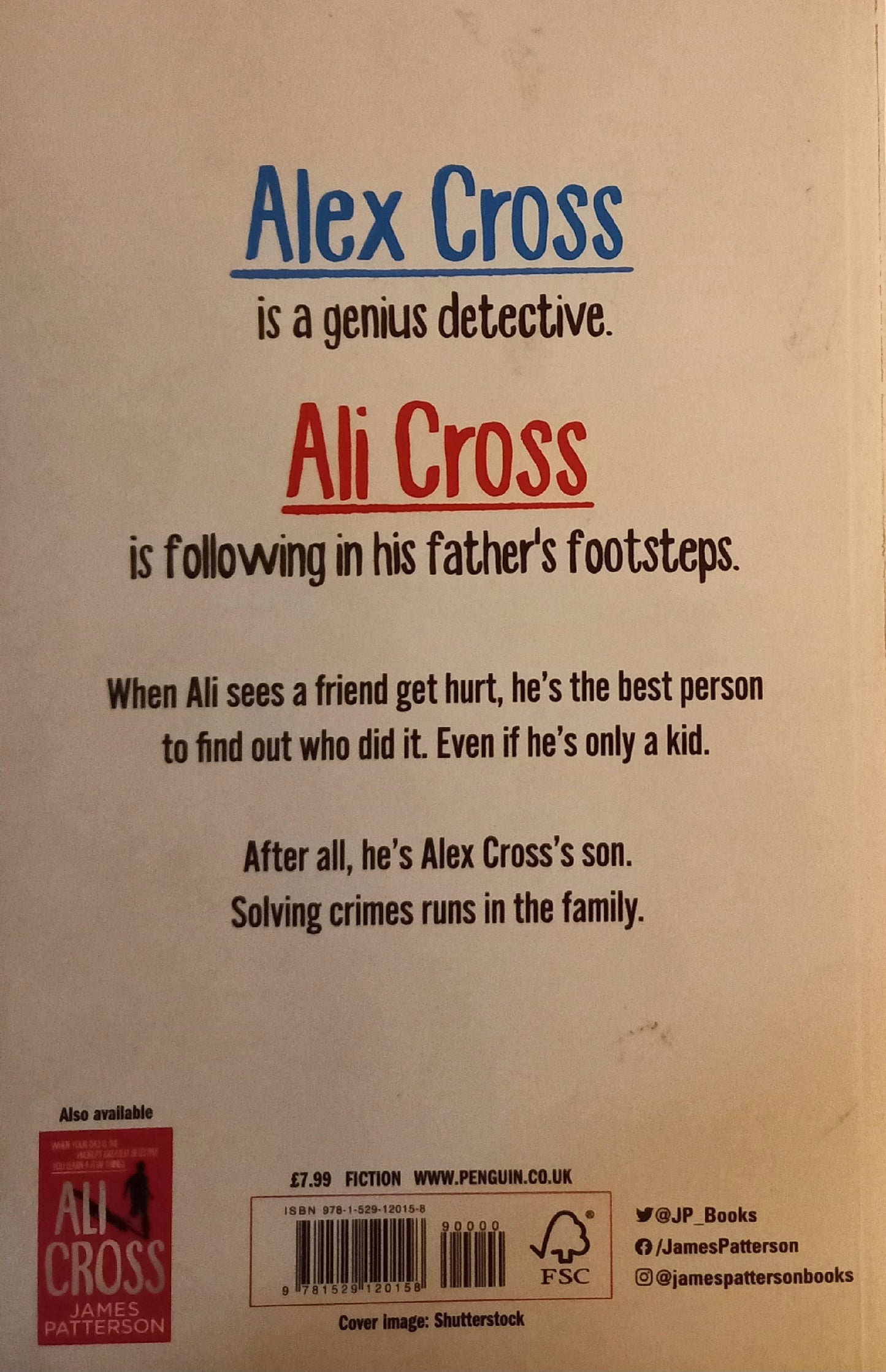 Like father, like son - James Patterson (Ali Cross #2)