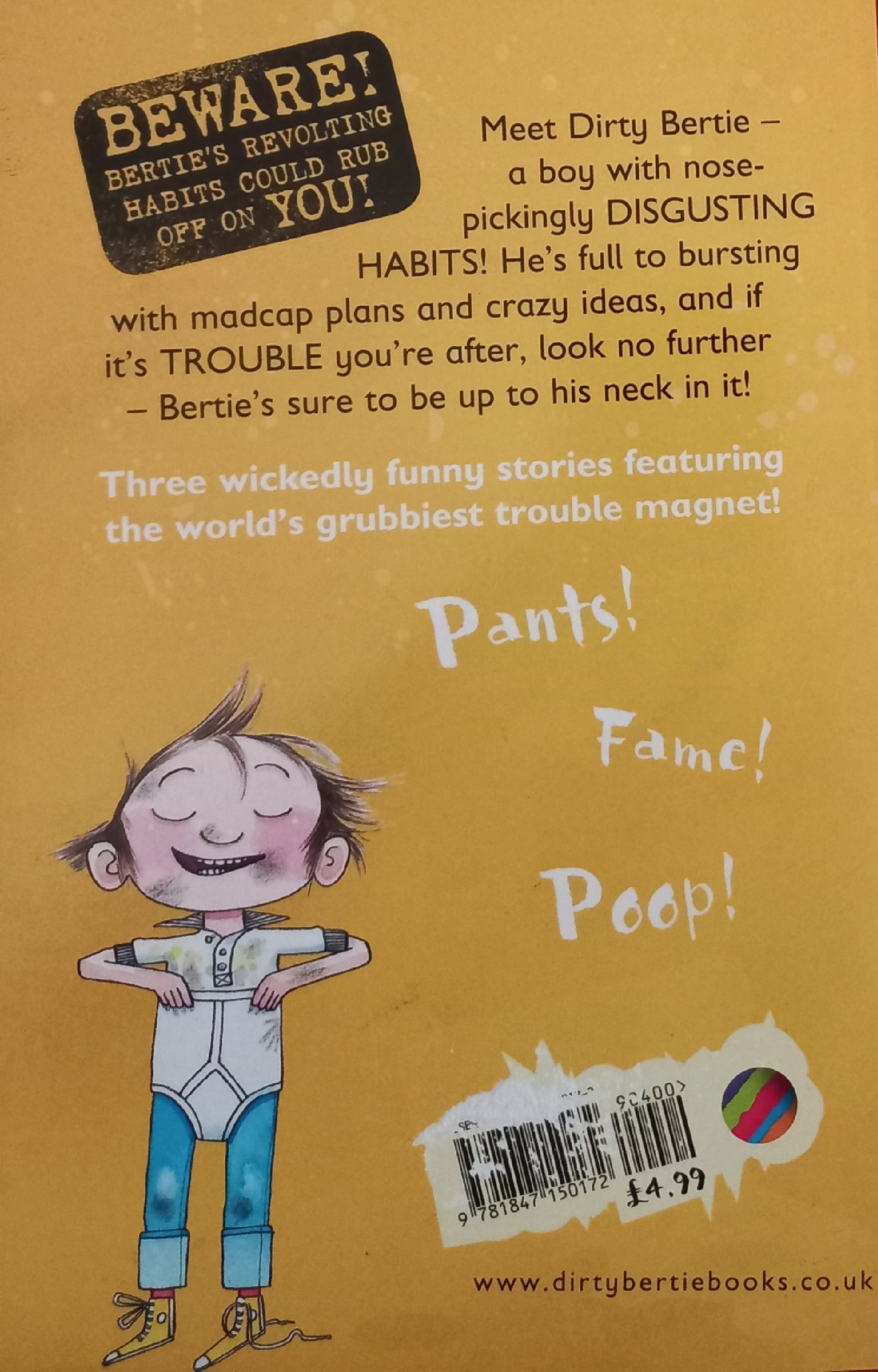 Dirty Bertie: Pants! - Alan MacDonald