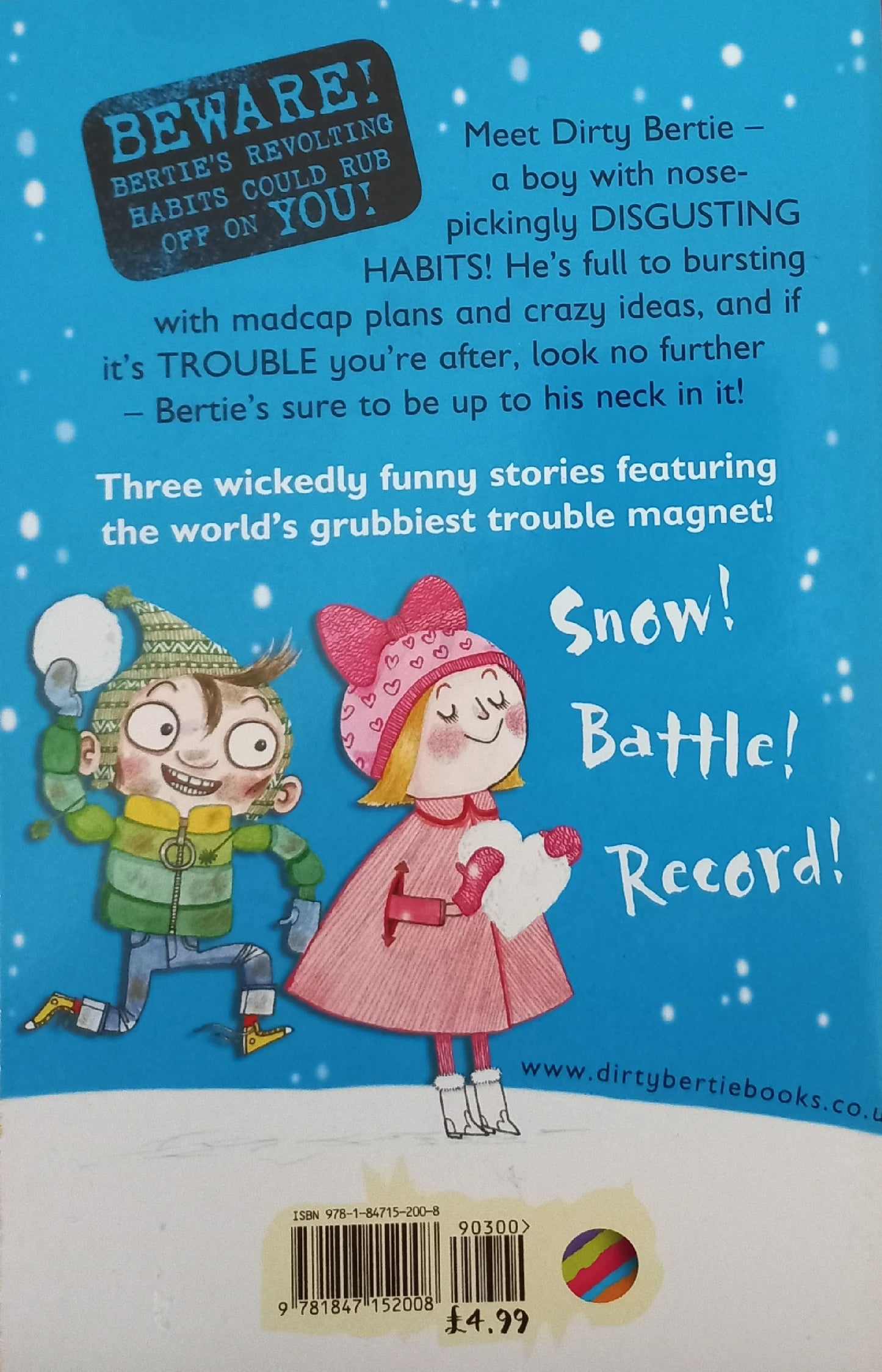 Dirty Bertie: Snow! - Alan MacDonald