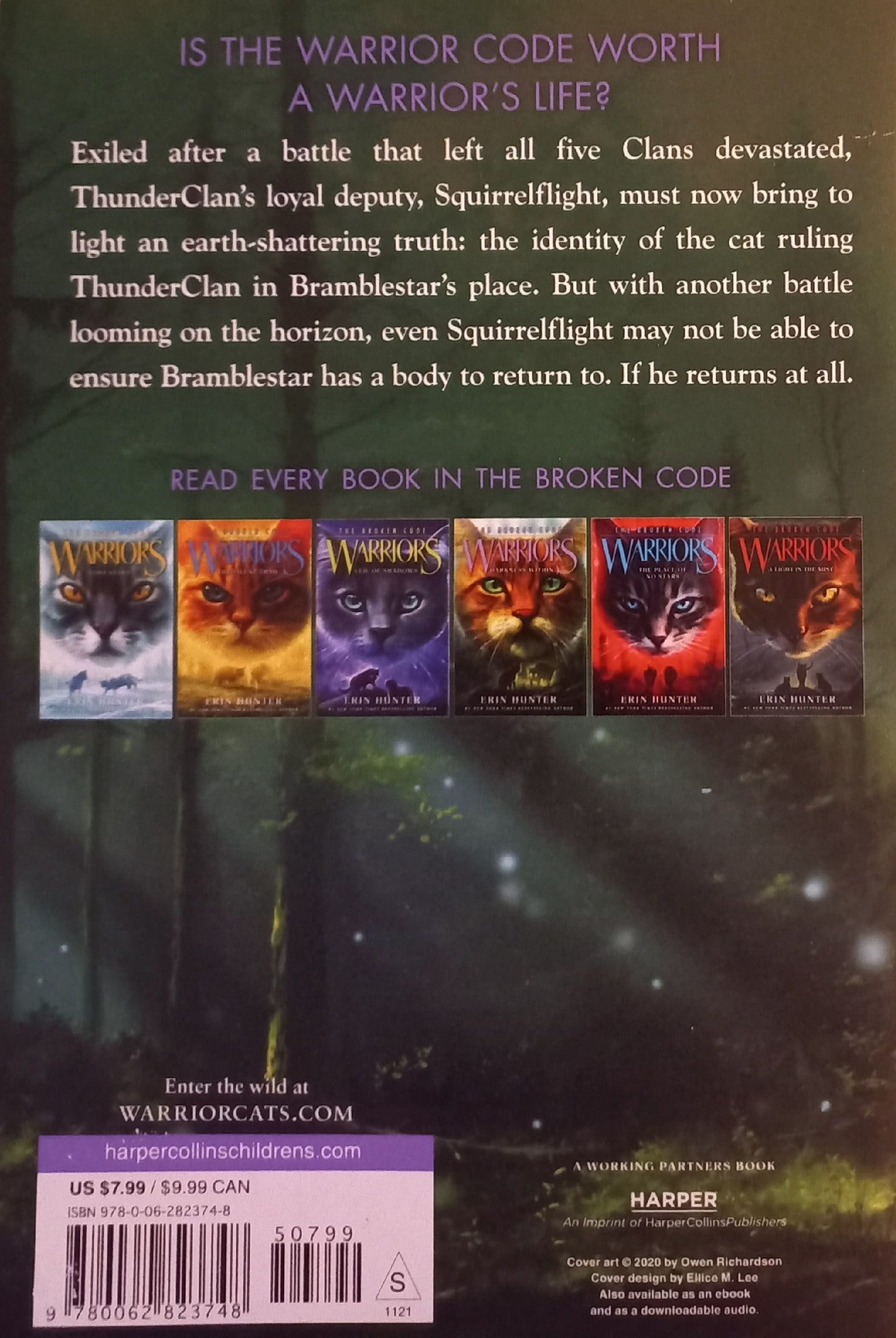 Darkness within - Erin Hunter (Warriors: The broken code #4)