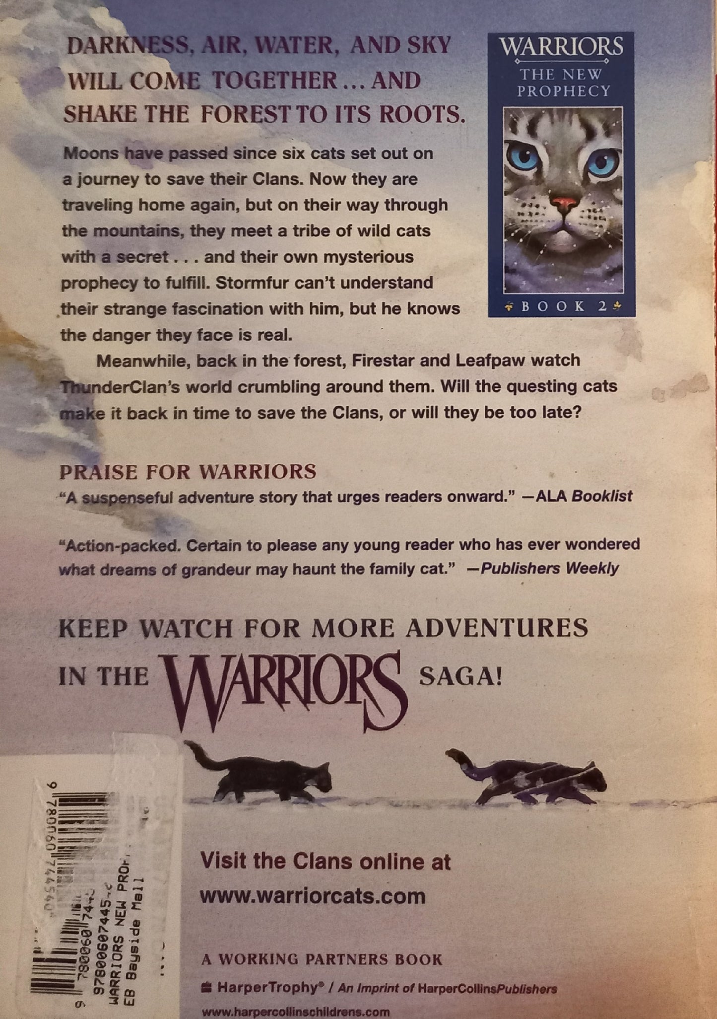 Moonrise - Erin Hunter (Warriors: The new prophecy #2)