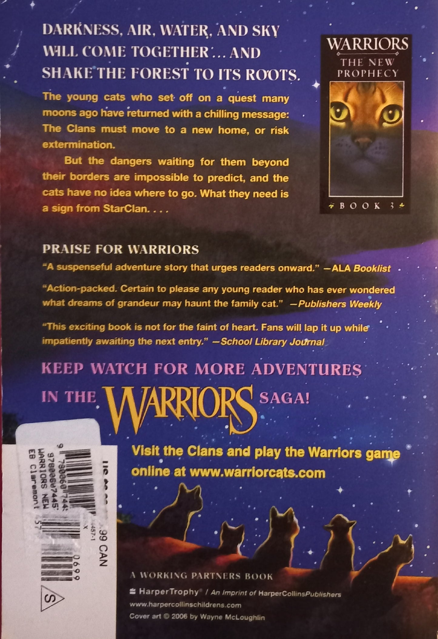 Dawn - Erin Hunter (Warriors: The new prophecy #3)