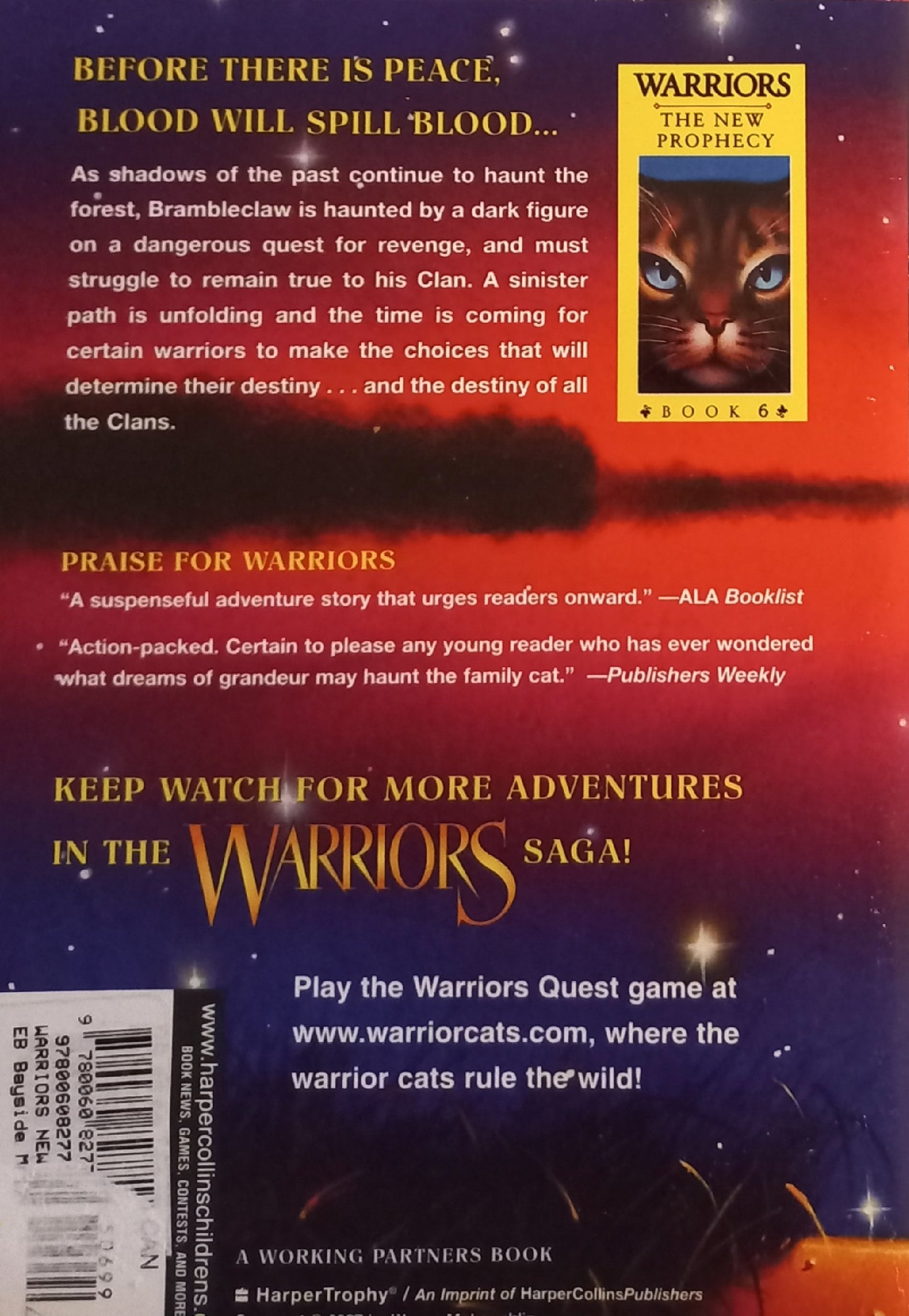 Sunset - Erin Hunter (Warriors: The new prophecy #6)