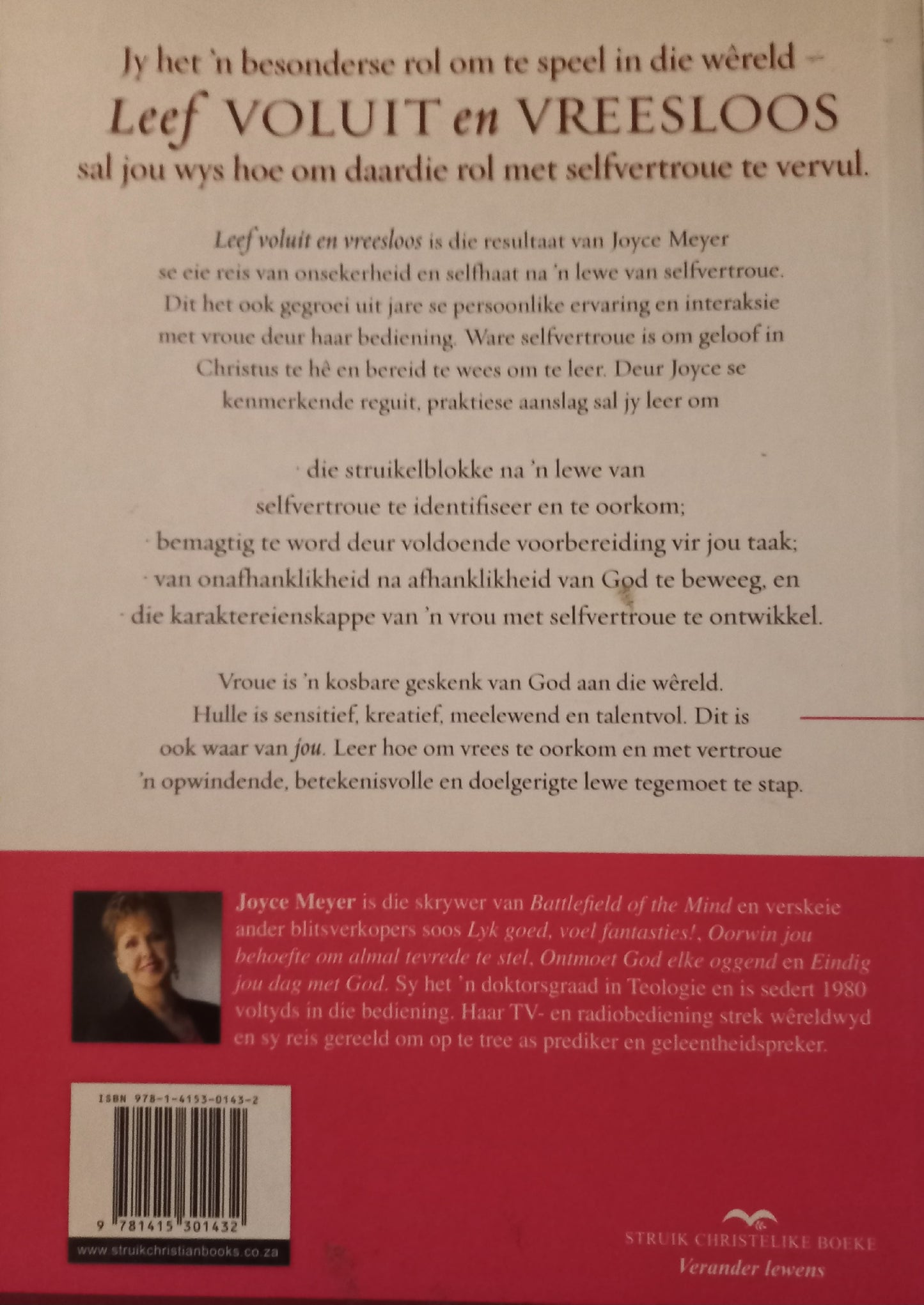 Leef voluit en vreesloos - Joyce Meyer