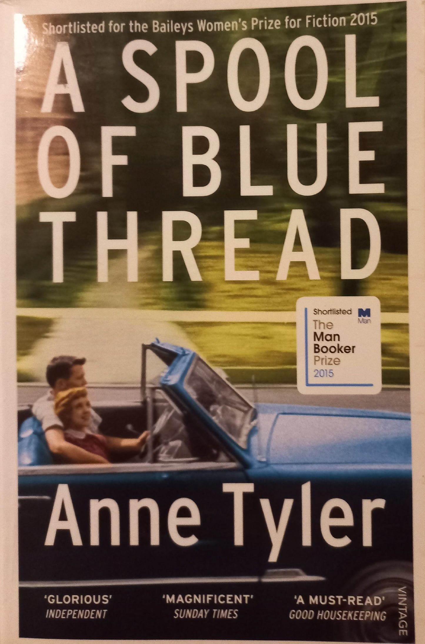 A spool of blue thread - Anne Tyler