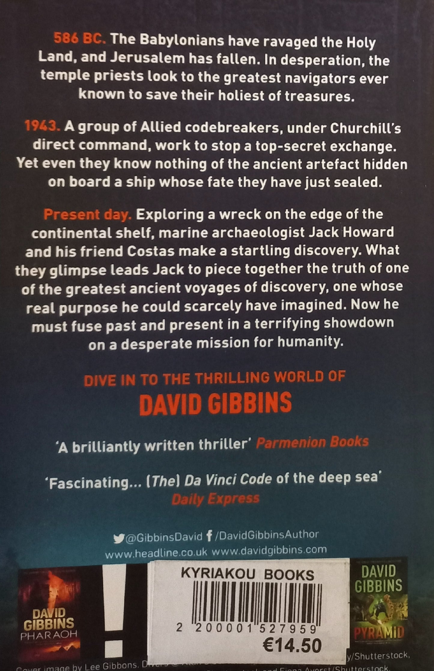 Testament - David Gibbins (Jack Howard #9)