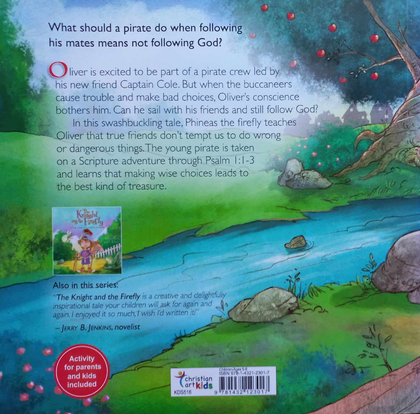 The pirate and the fire-fly: a boy, a bug, and a lesson in wisdom  - Tara McClary Reeves & Amanda Jenkins