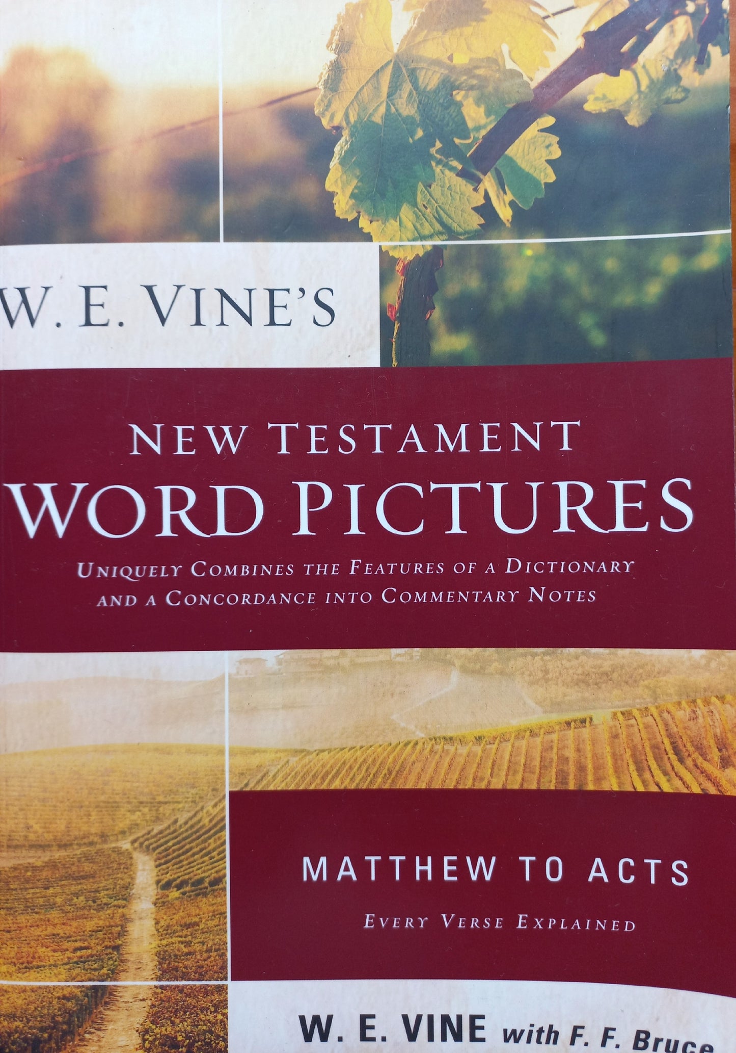 New testament Word pictures: Matthew - Acts - W.E. Vine with F.F. Bruce