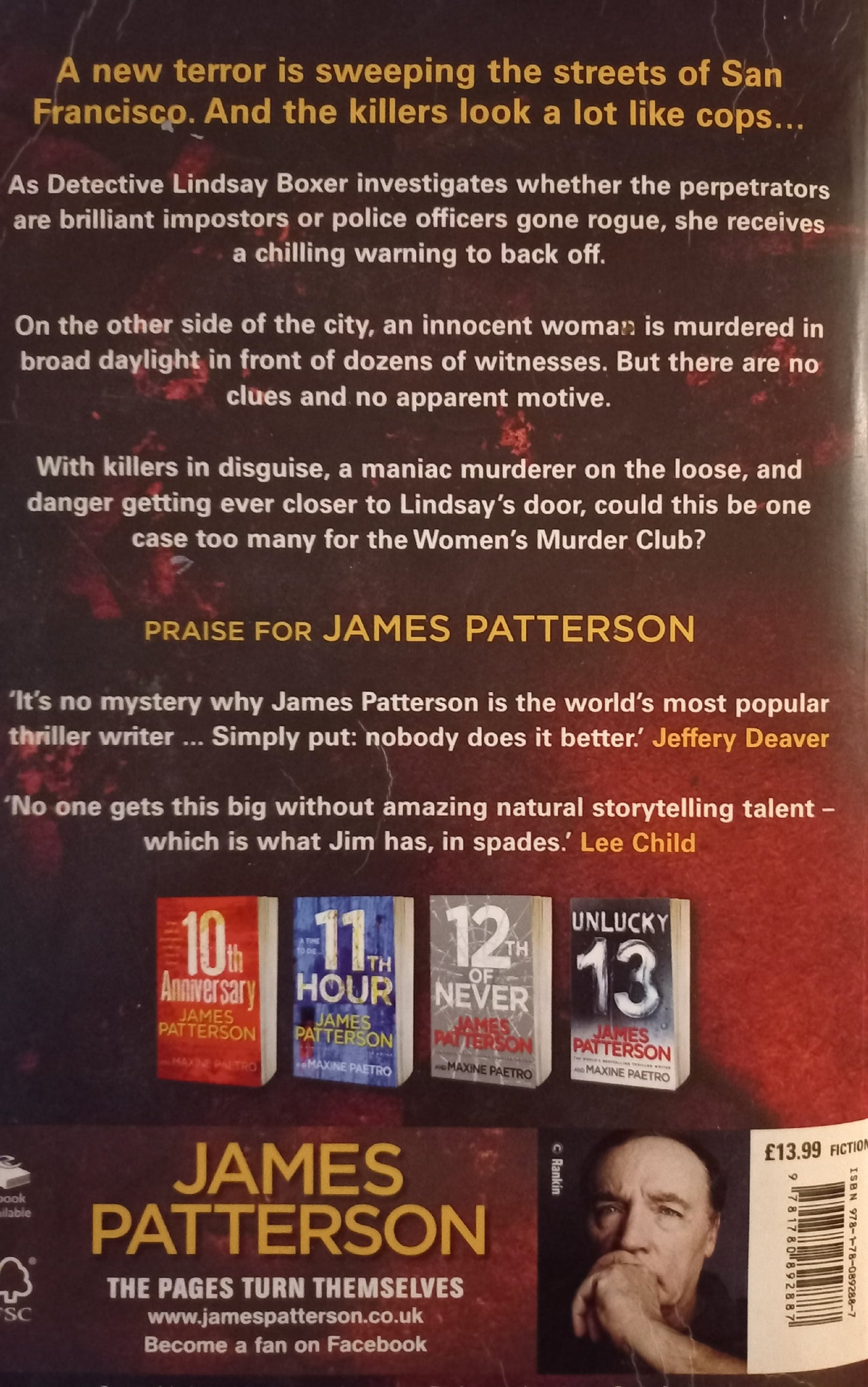 14th Deadly sin - James Patterson (Women's murder club #14)