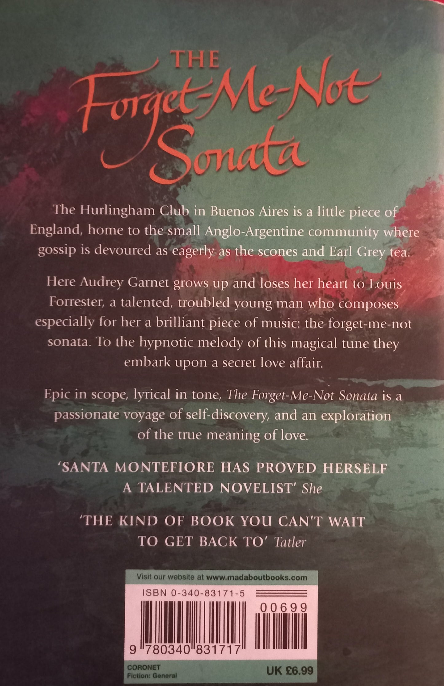 The forget-me-not Sonata - Santa Montefiore