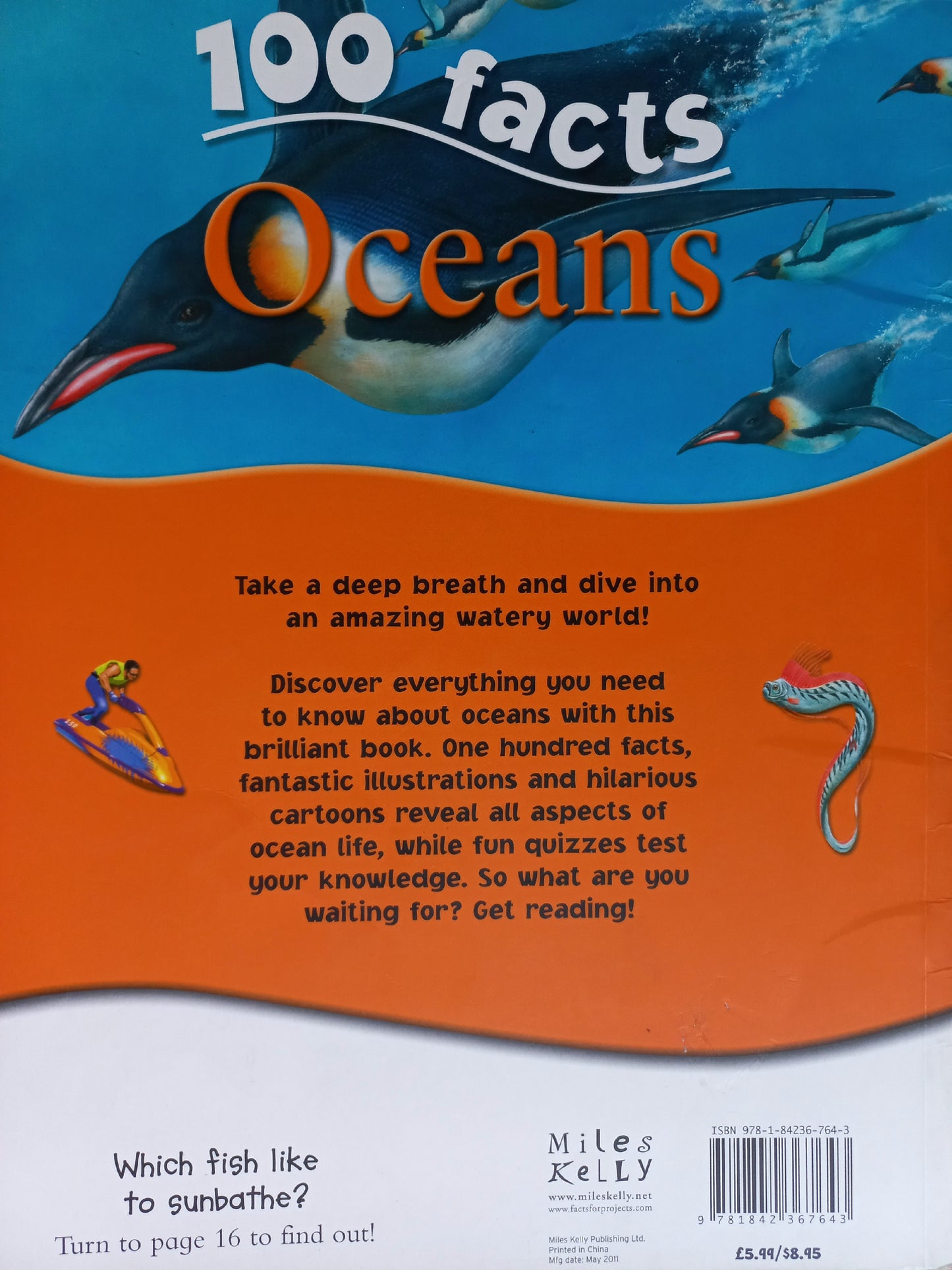 100 facts: Oceans - Miles Kelly