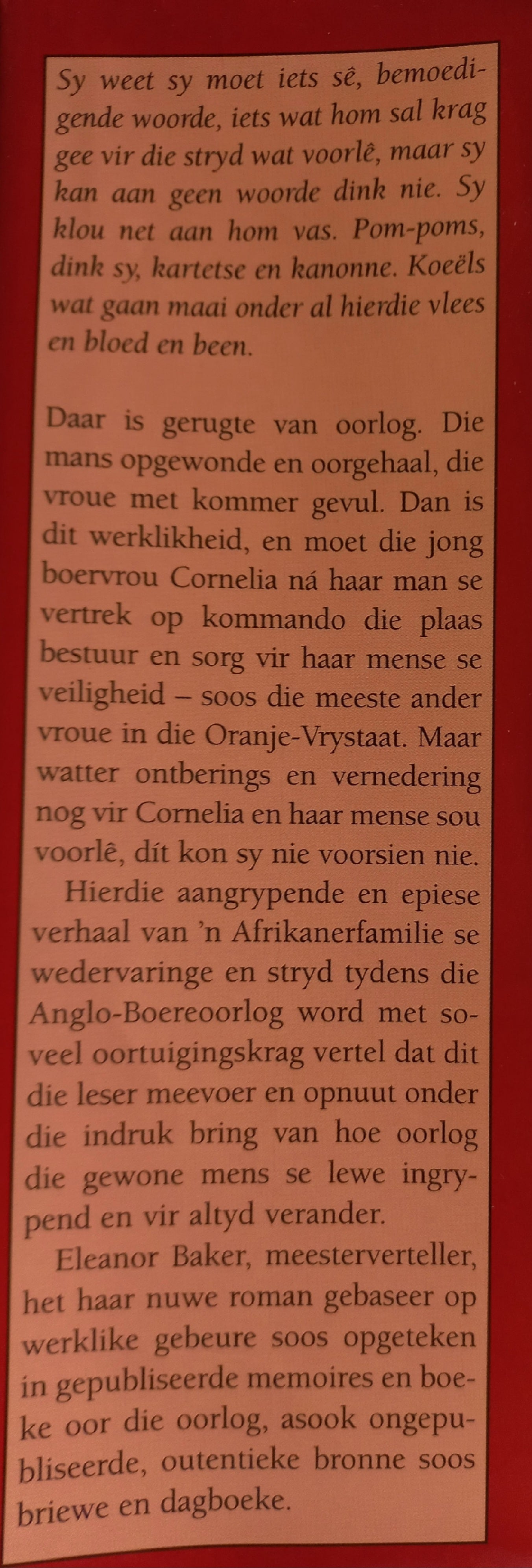 Groot duiwels dood - Eleanor Baker