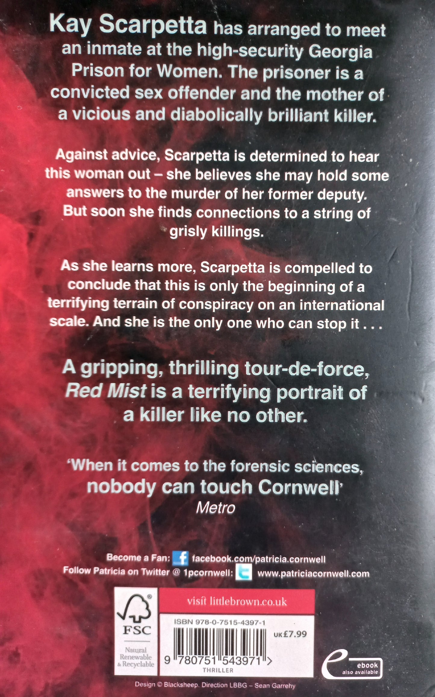 Red Mist - Patricia Cornwell (Kay Scarpetta #19)