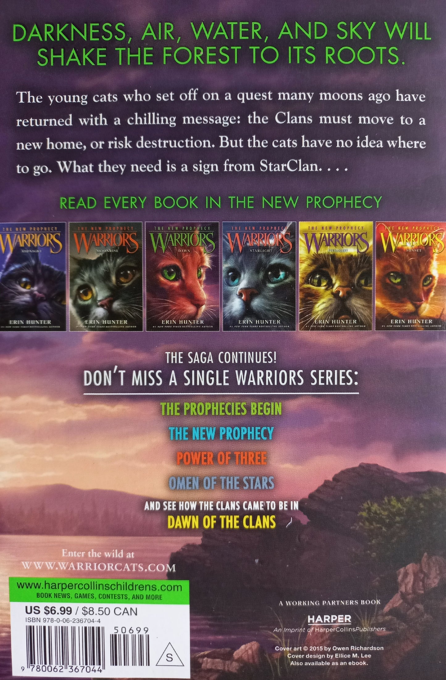 Dawn - Erin Hunter (Warriors: The new prophecy #3)