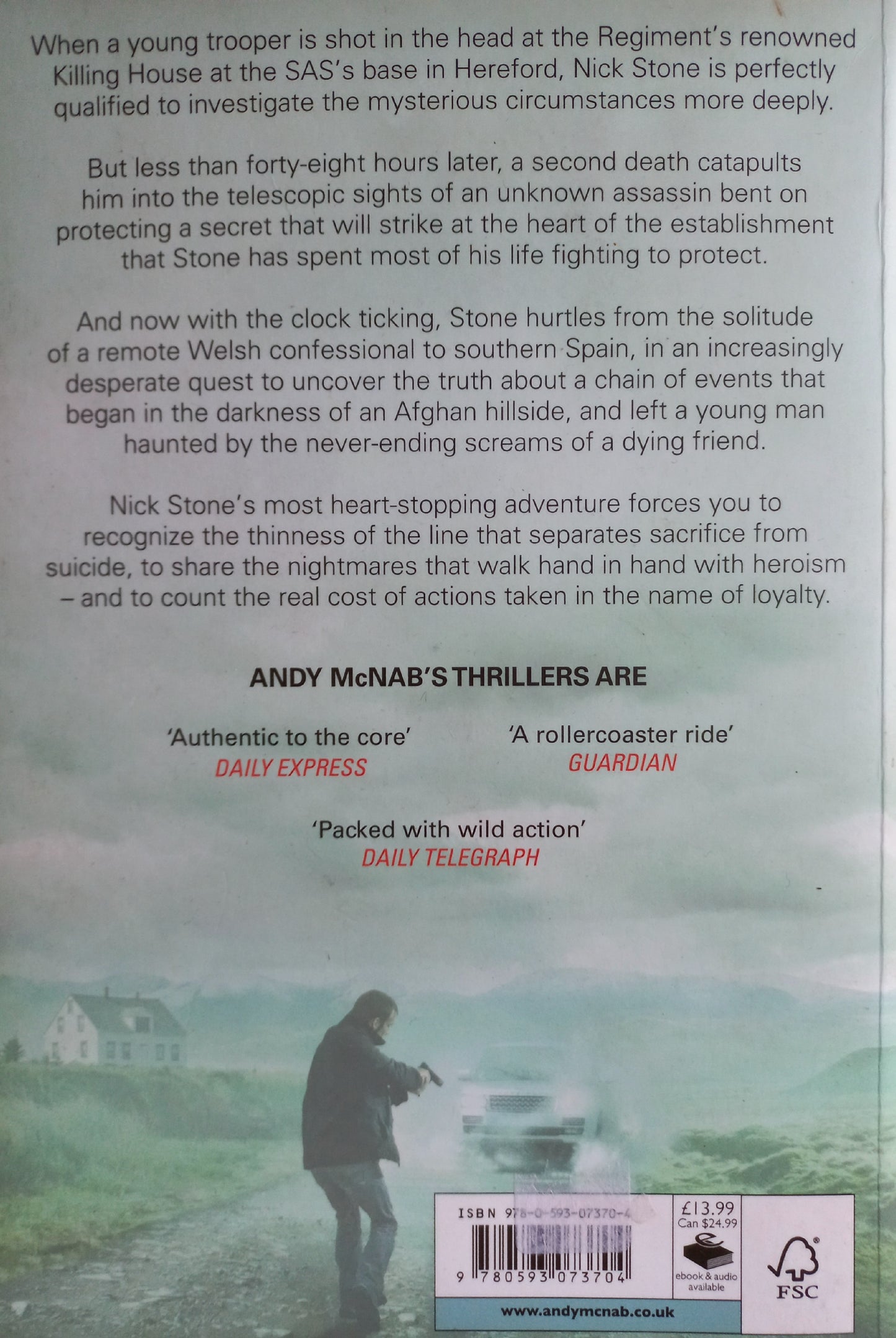 For Valour - Andy McNab (Nick Stone #16)