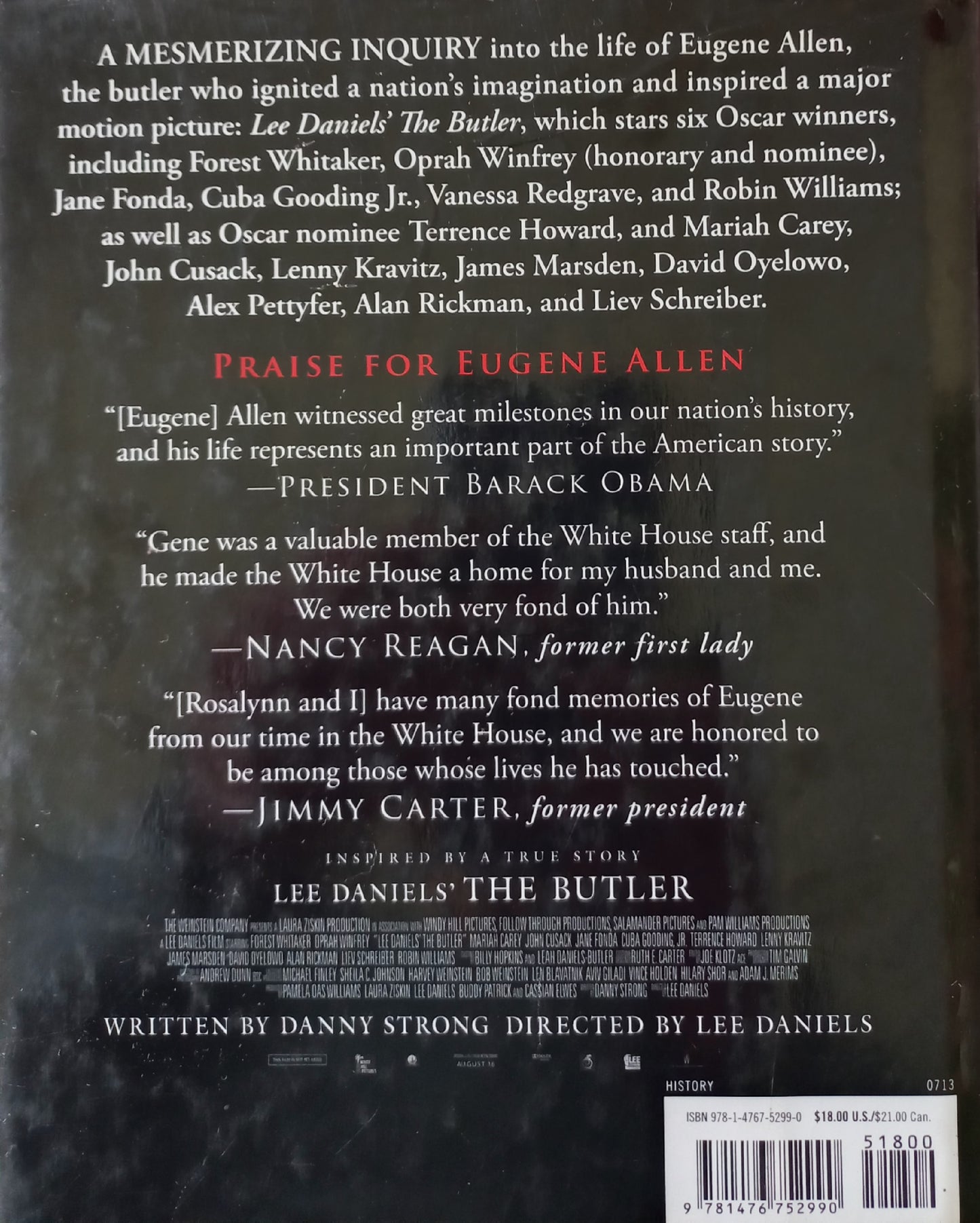 The Butler: A witness to history  - Wil Haygood