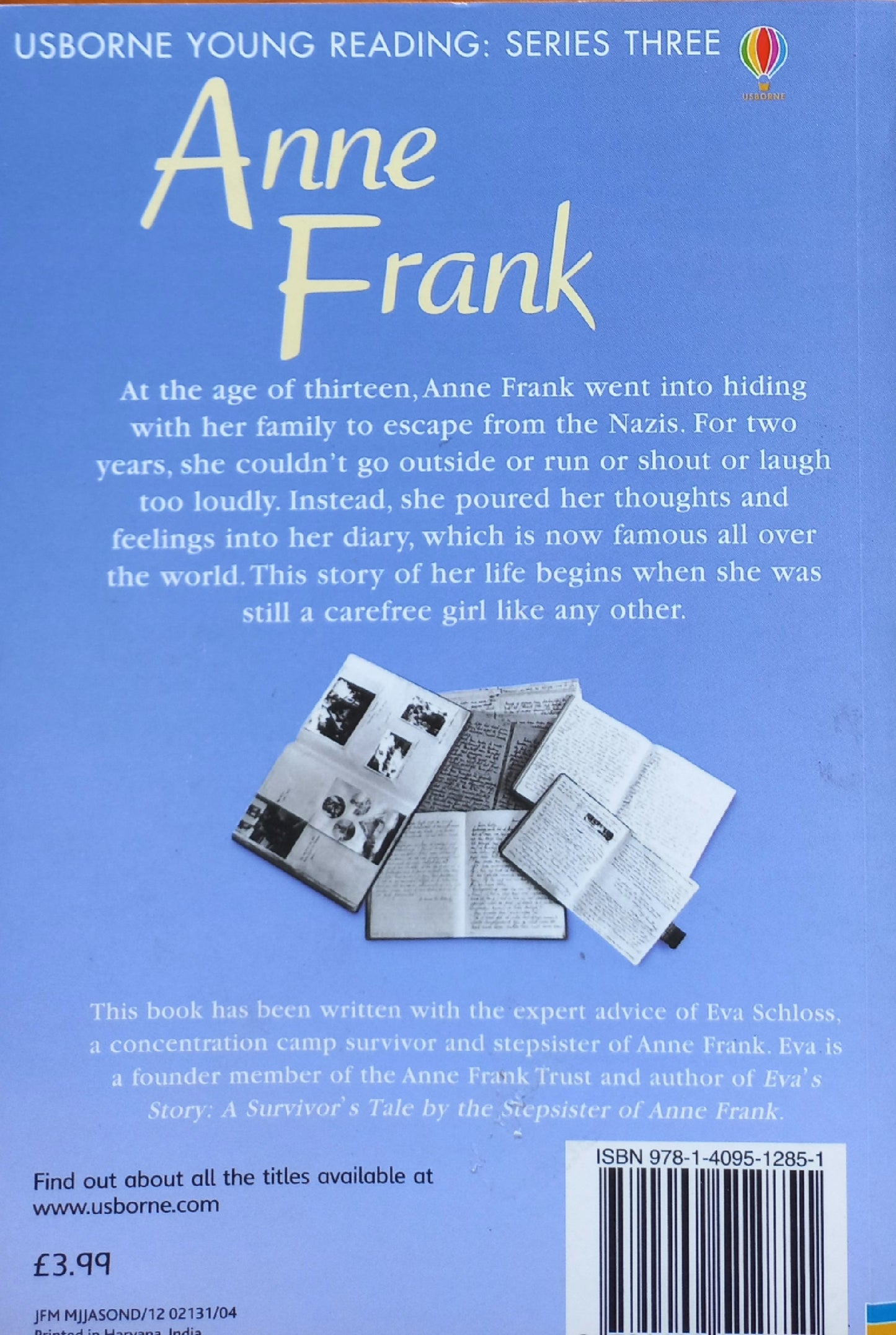 Anne Frank - Susanna Davidson