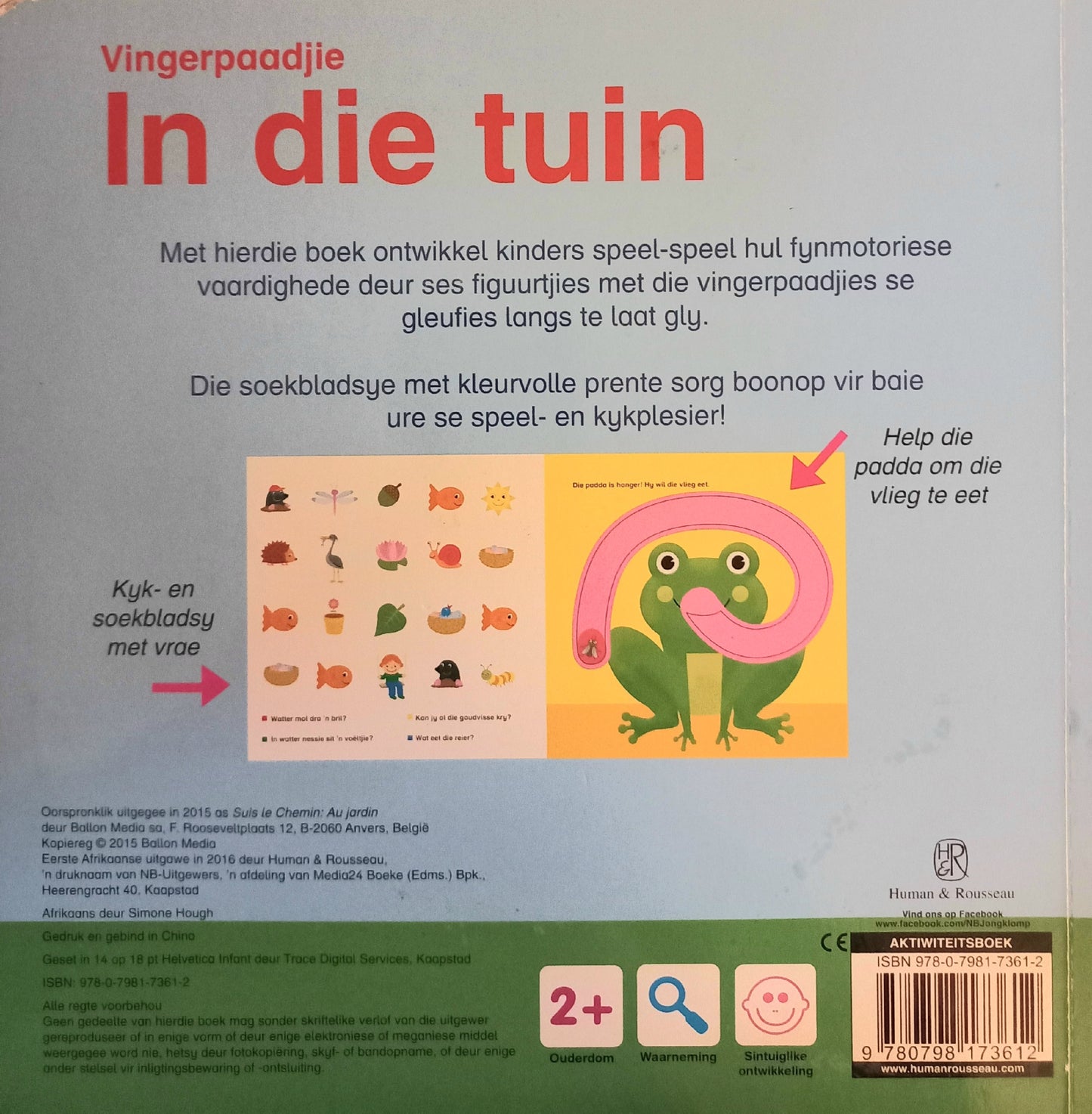 In die tuin - Vingerpadjie