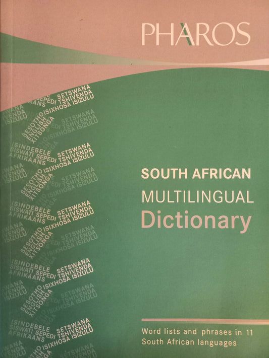 South African Multilingual dictionary  - Pharos