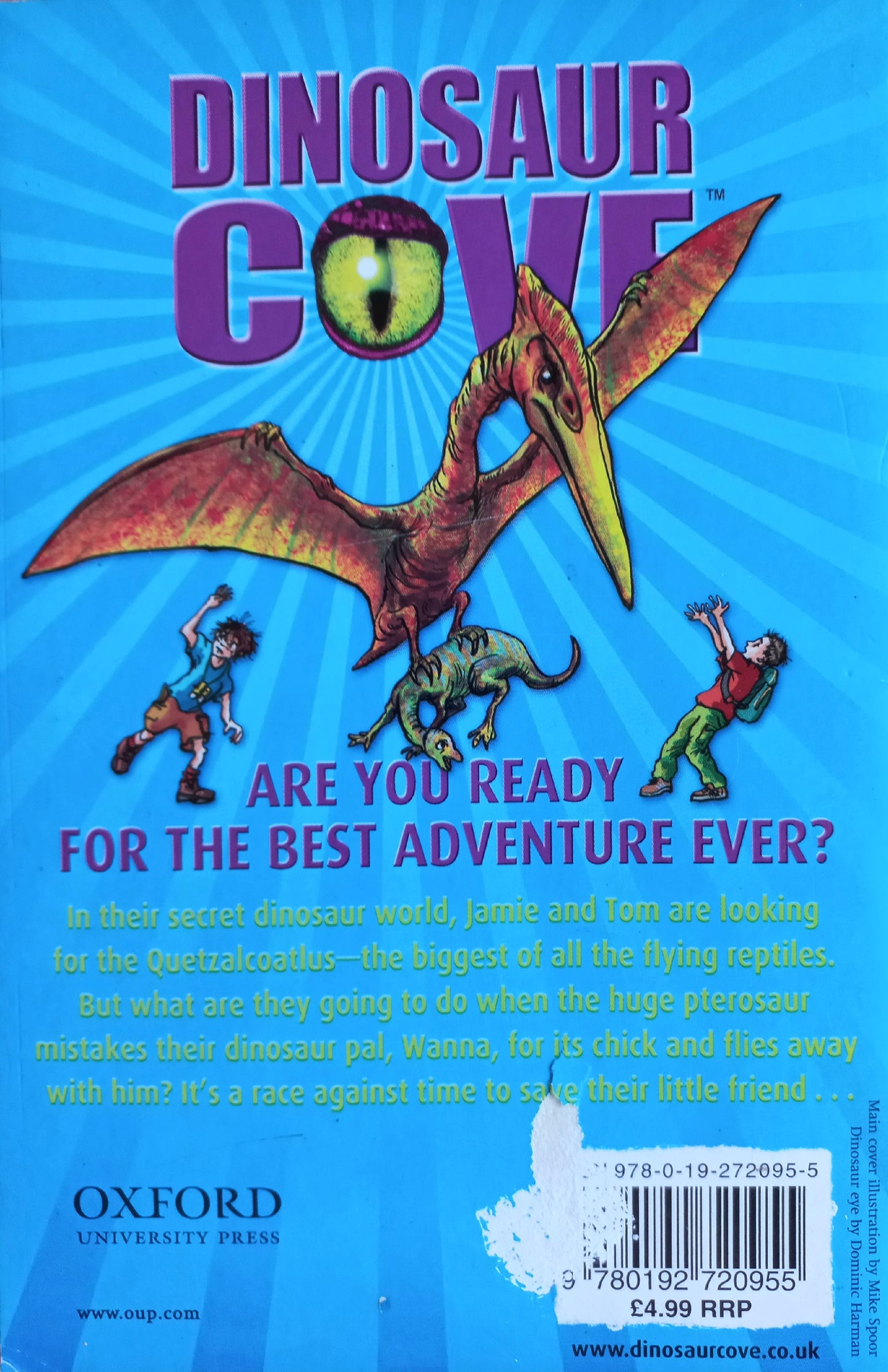 Flight of the winged serpent  - Rex Stone (Dinosaur cove #4)