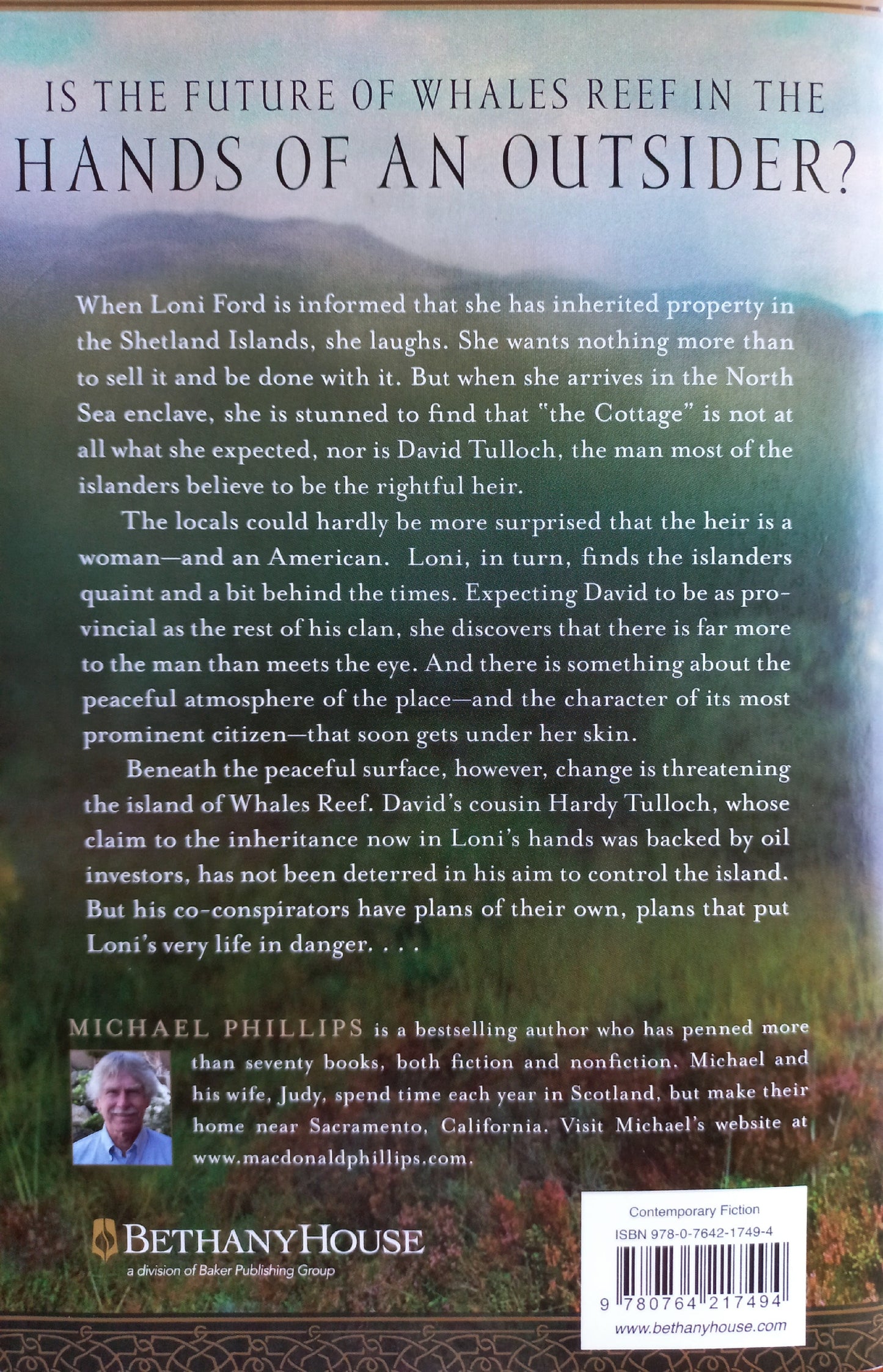 The cottage  - Michael Phillips (Secrets of the Shetlands #2)