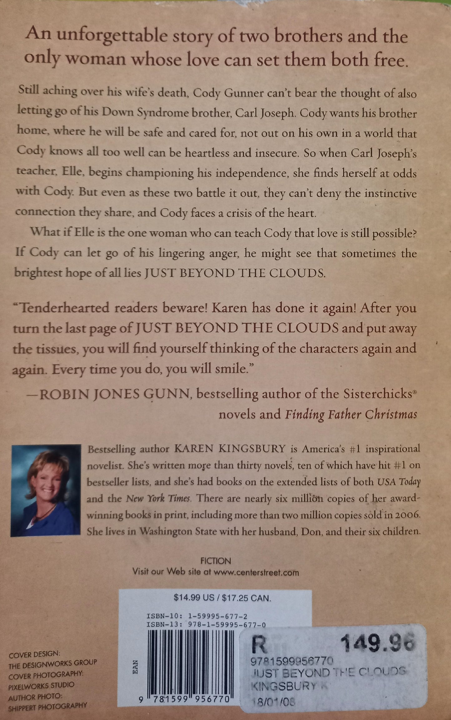 Just beyond the clouds - Karen Kingsbury (Cody Gunner #2)