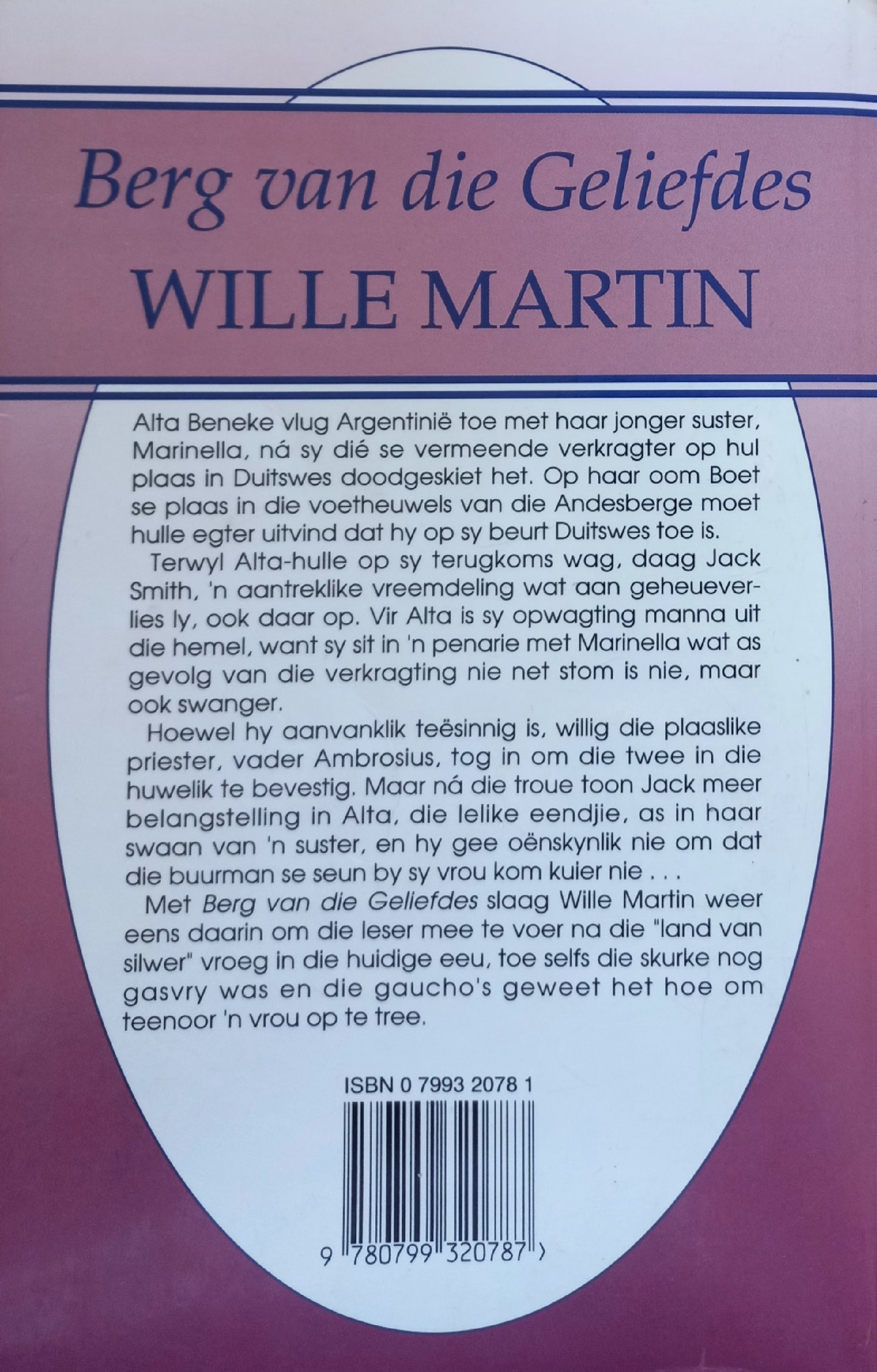 Berg van die Geliefdes  - Wille Martin