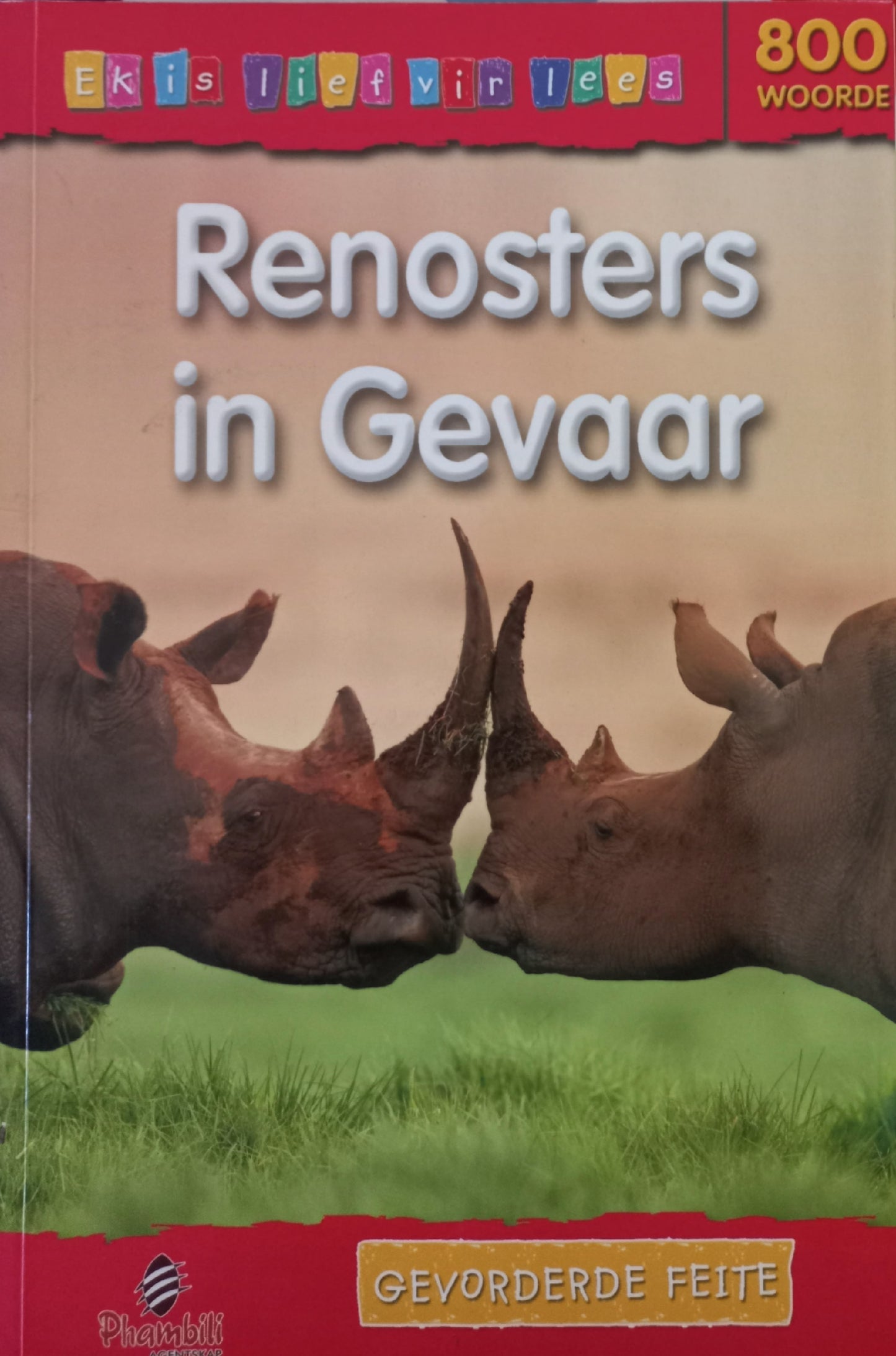 Renosters in gevaar - gevorderde feite