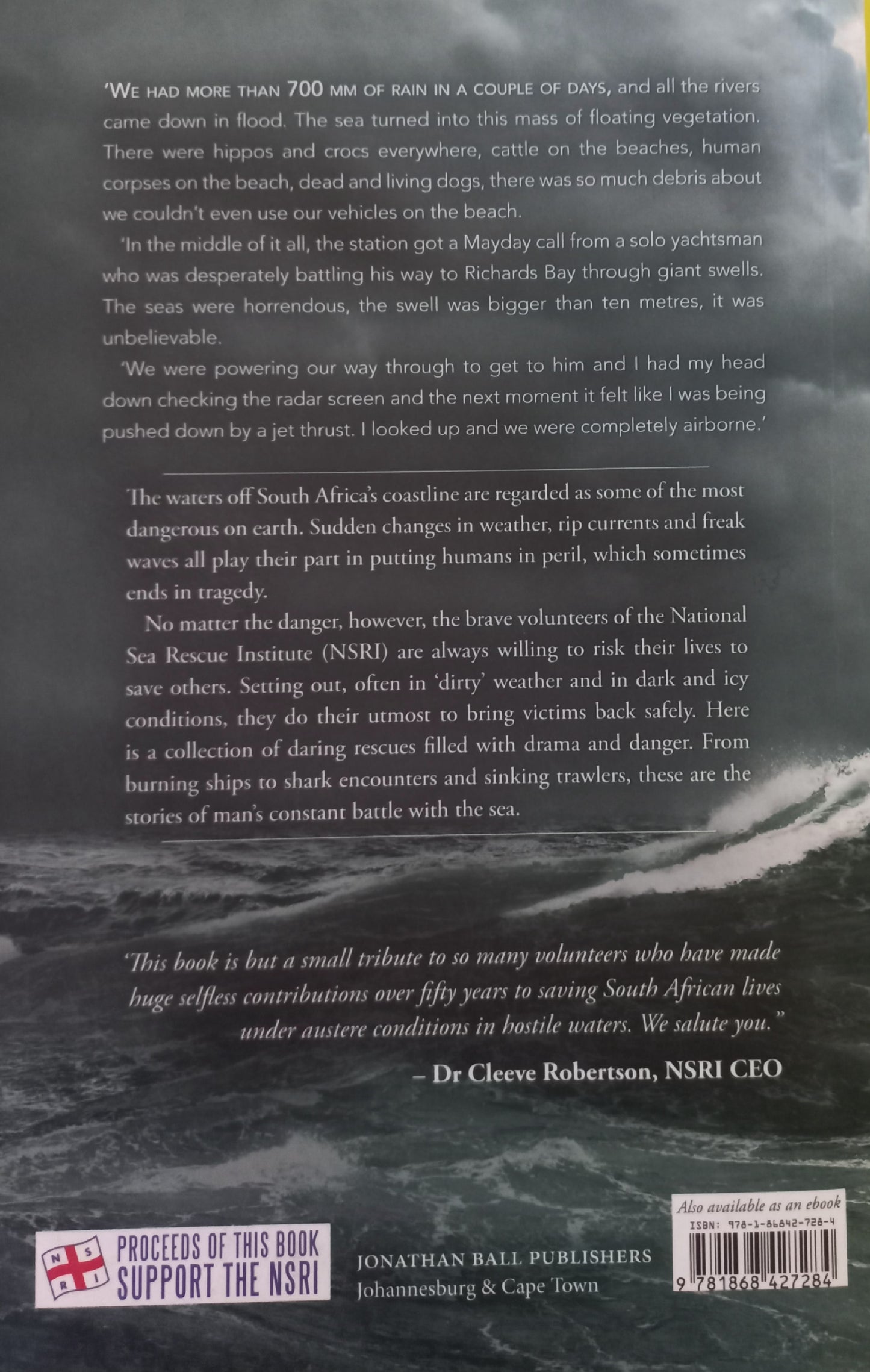 Into a raging sea: Great South African Rescues - Tony Weaver