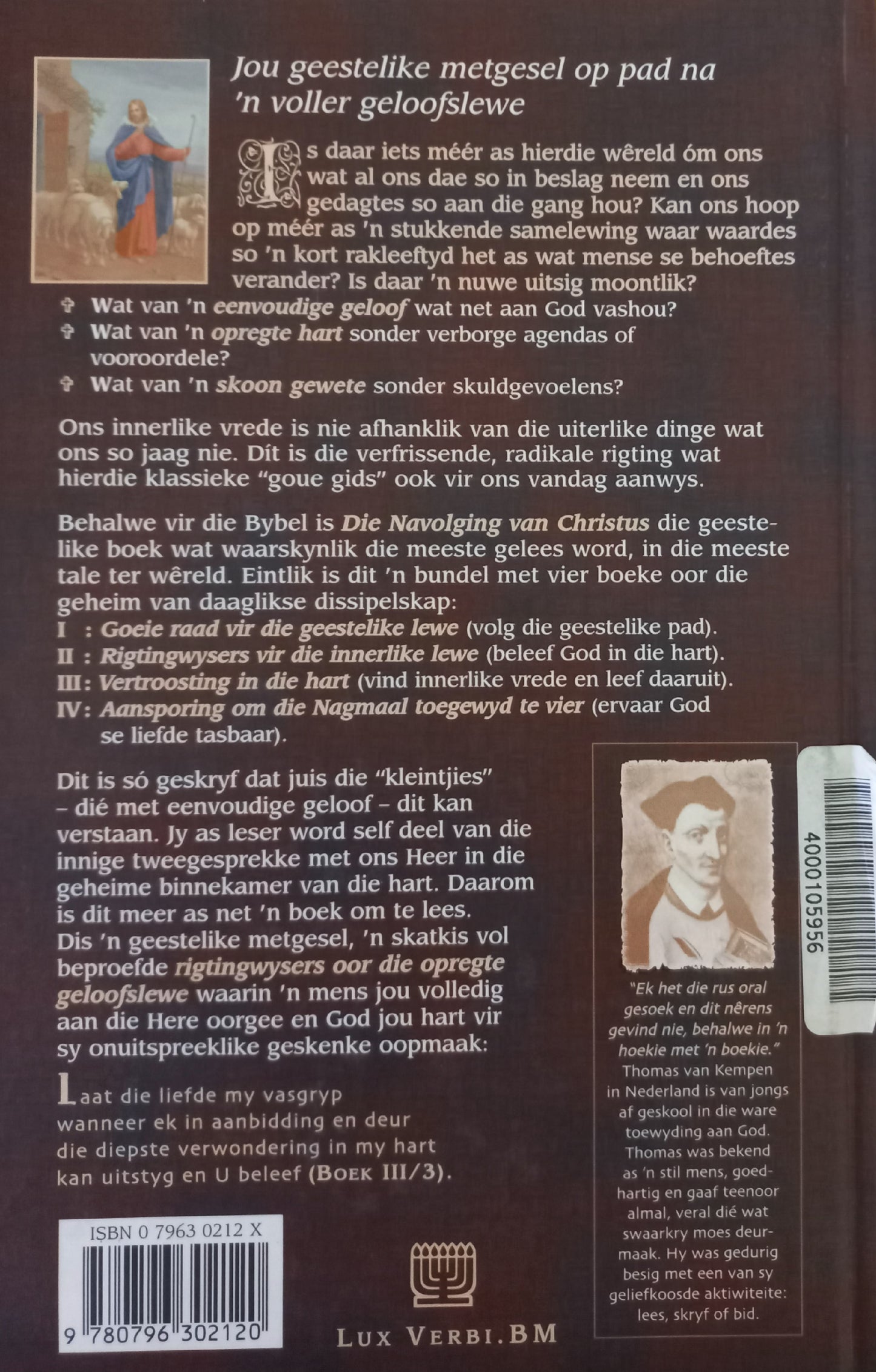 Die navolging van Christus - Thomas À Kempis