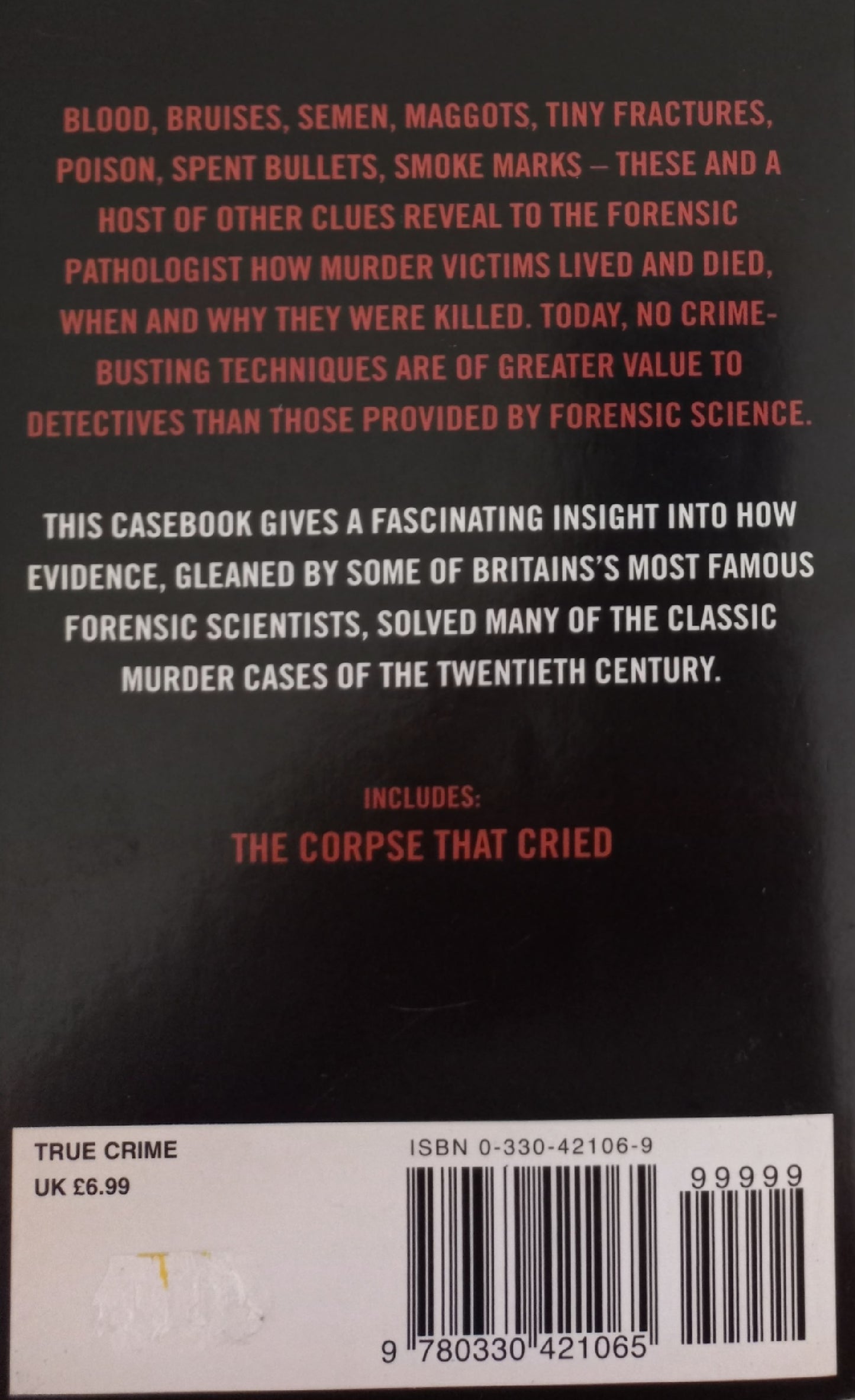 Forensic Casebook of crime - John Sanders