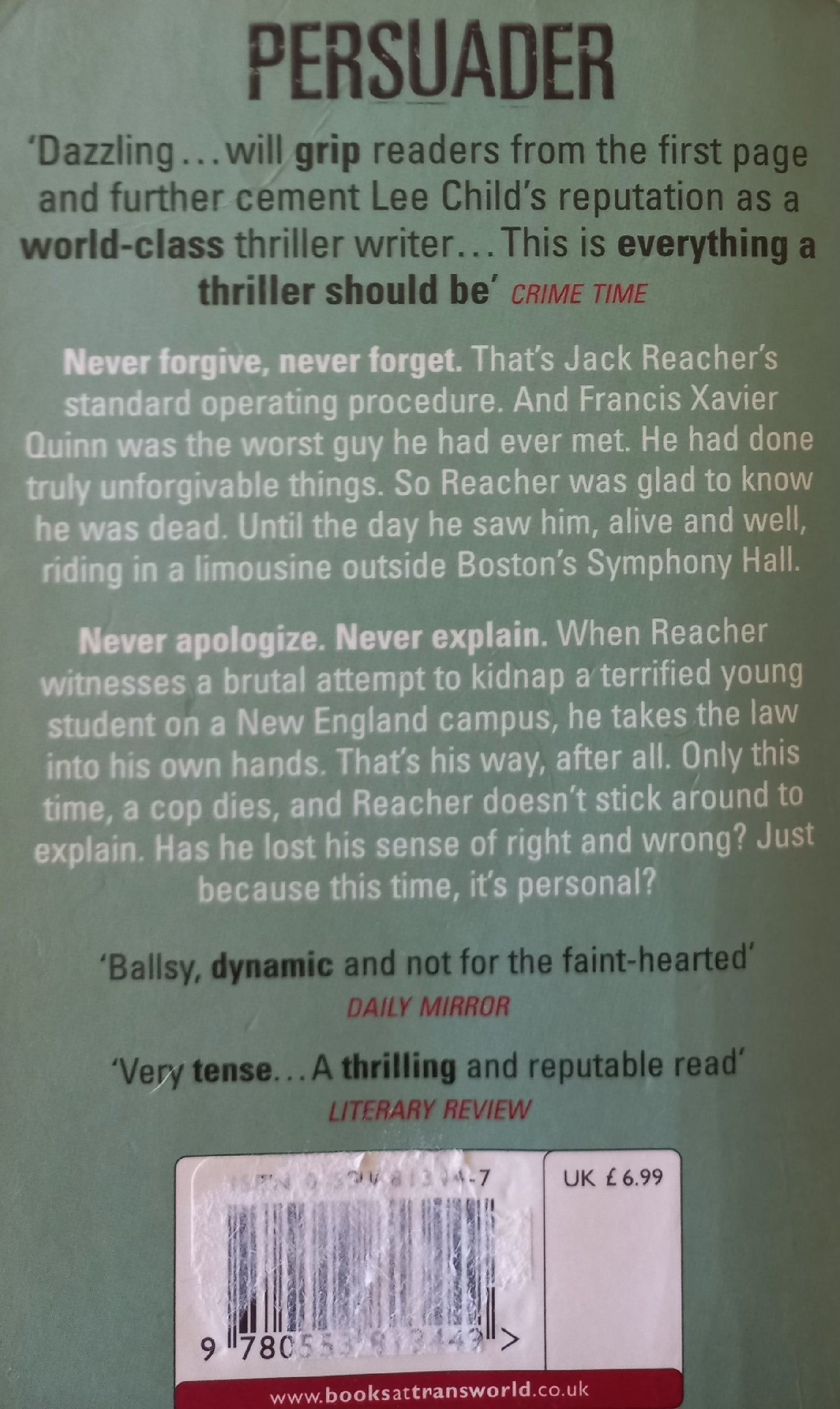 Persuader - Lee Child (Jack Reacher #7)