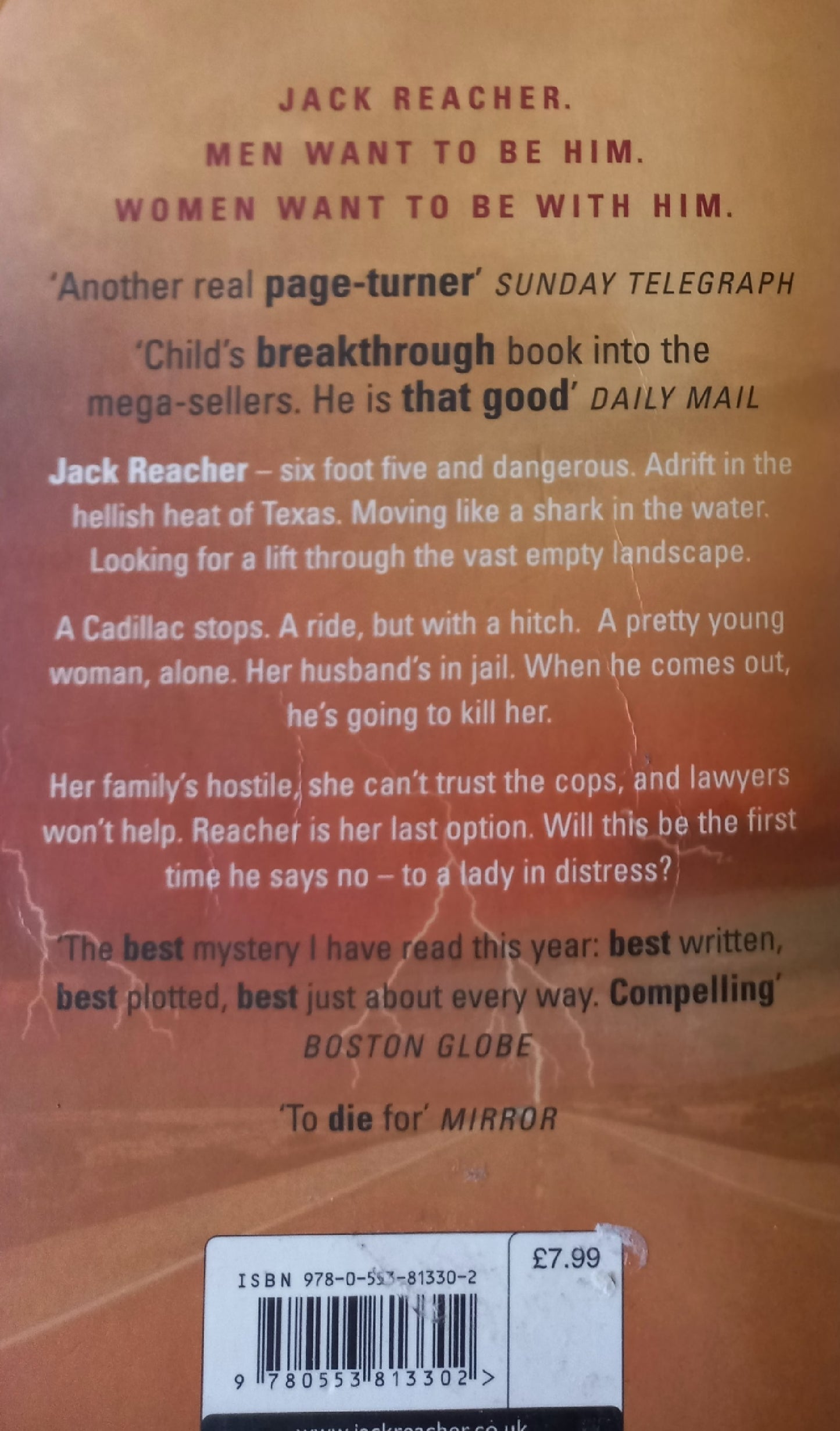 Echo Burning - Lee Child (Jack Reacher #5)