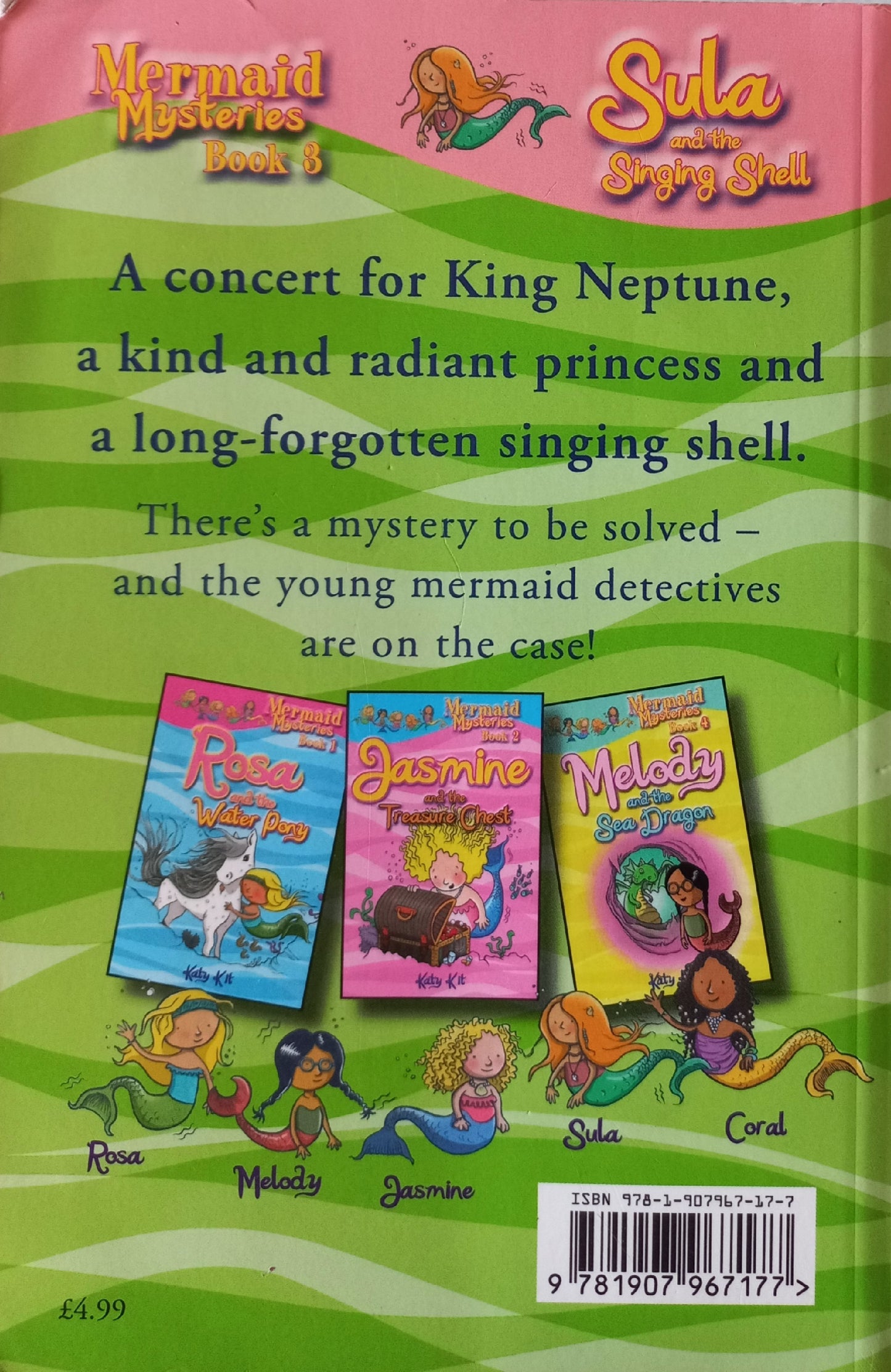 Sula and the singing shell - Katy Kit (Mermaid mysteries #3)